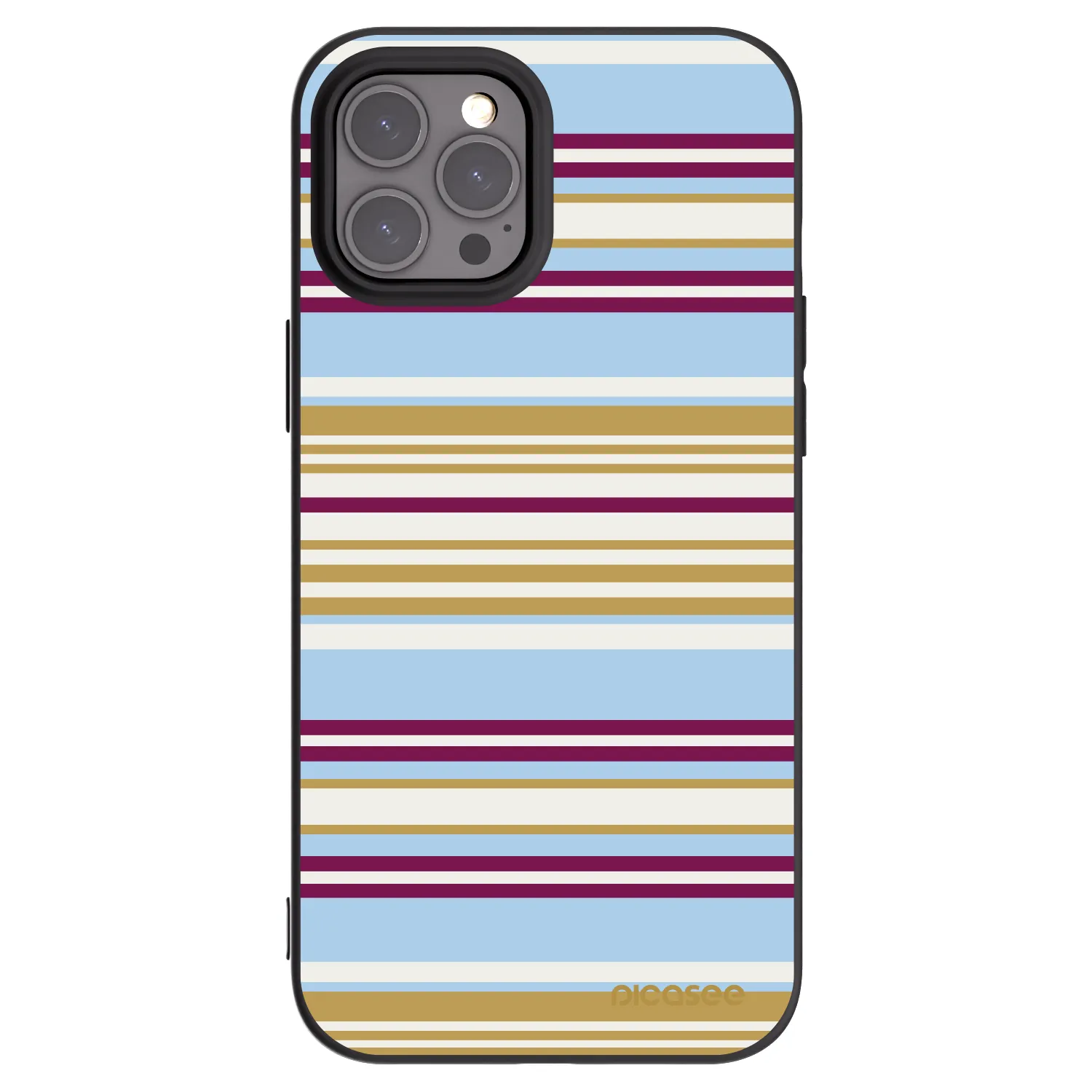 Picasee silikonowe czarne etui na Apple iPhone 12 Pro Max - Souvenir