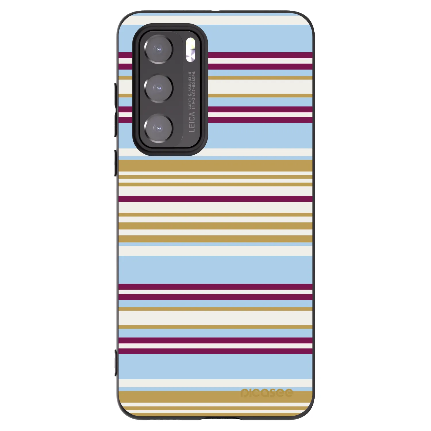 Picasee silikonowe czarne etui na Huawei P40 - Souvenir