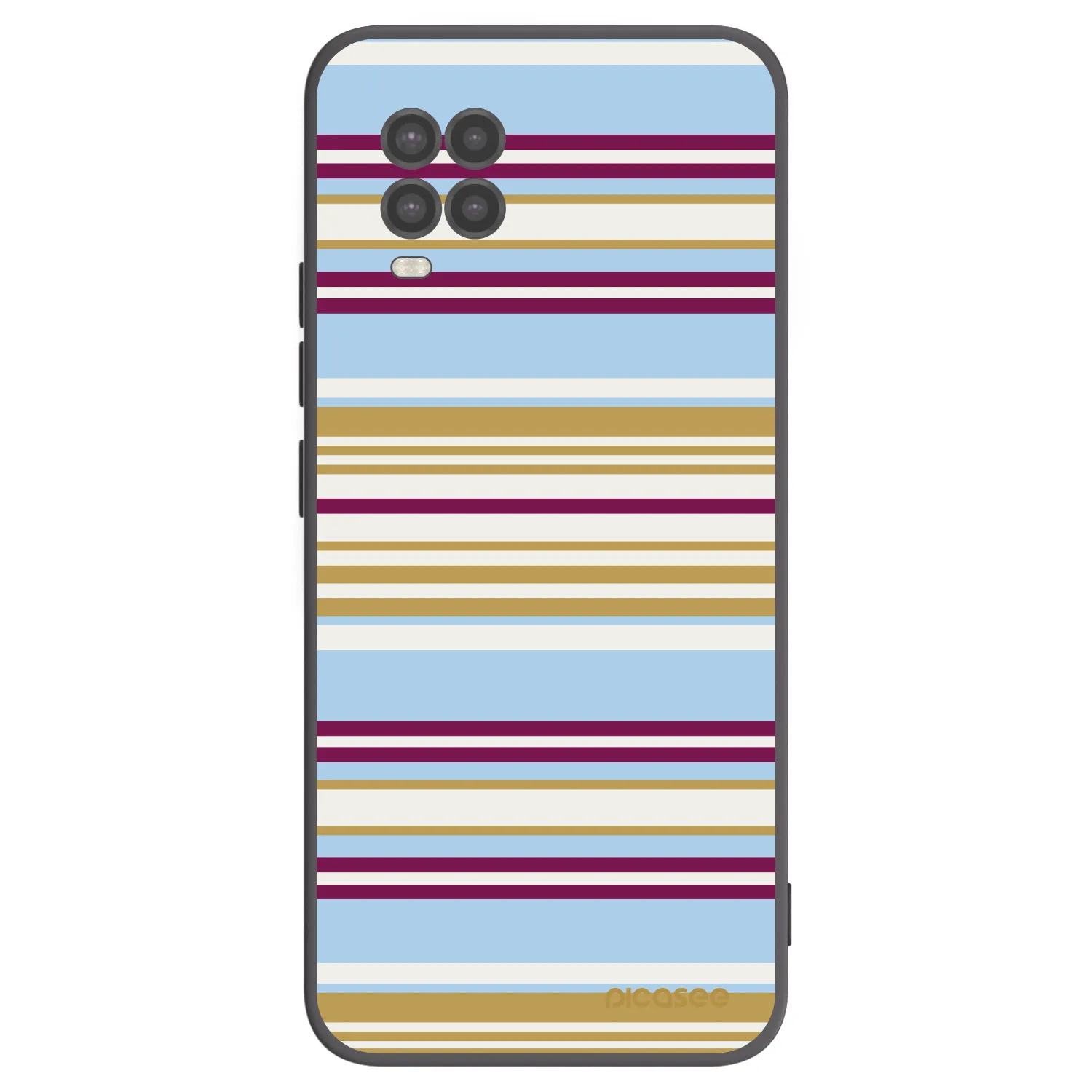 Picasee silikonowe czarne etui na Xiaomi Mi 10 Lite - Souvenir