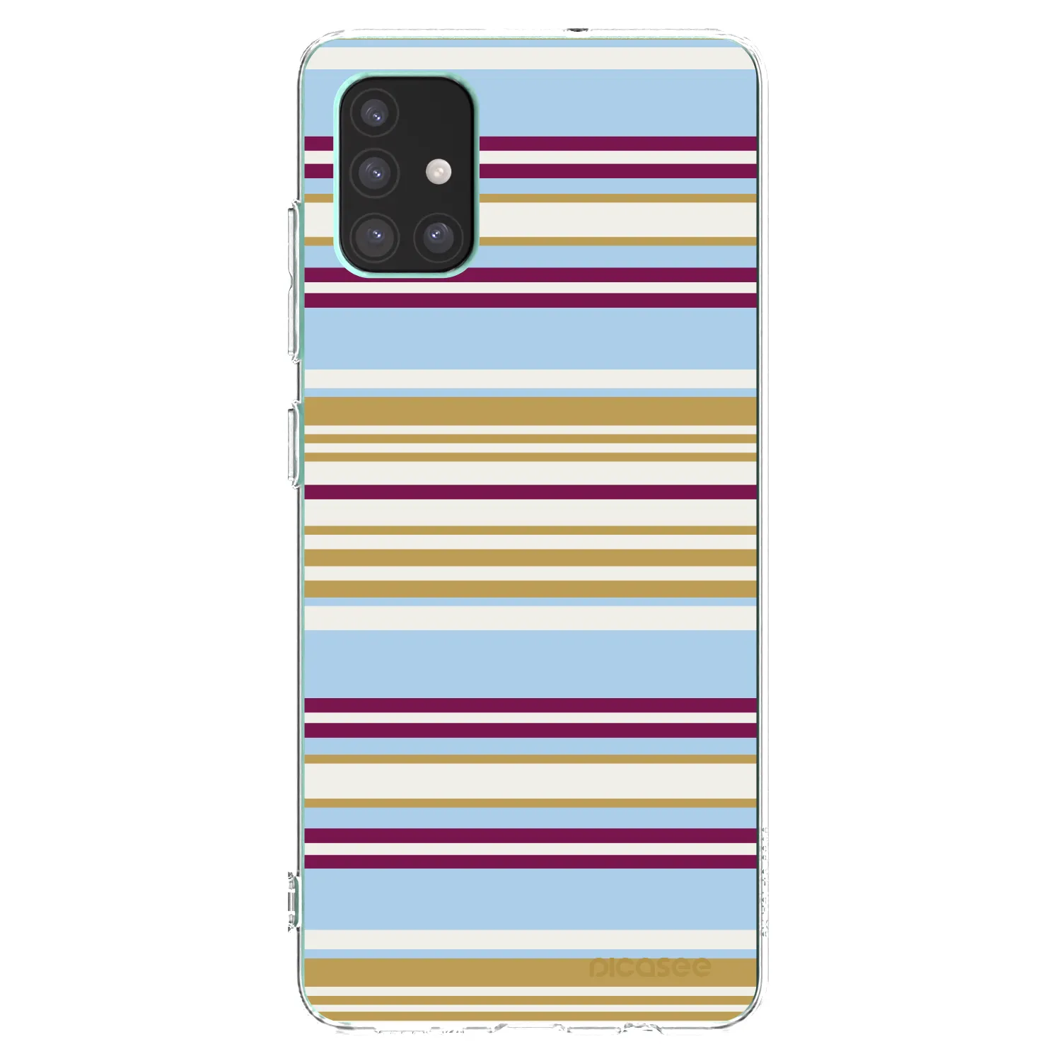 Picasee silikonowe przeźroczyste etui na Samsung Galaxy M51 M515F - Souvenir