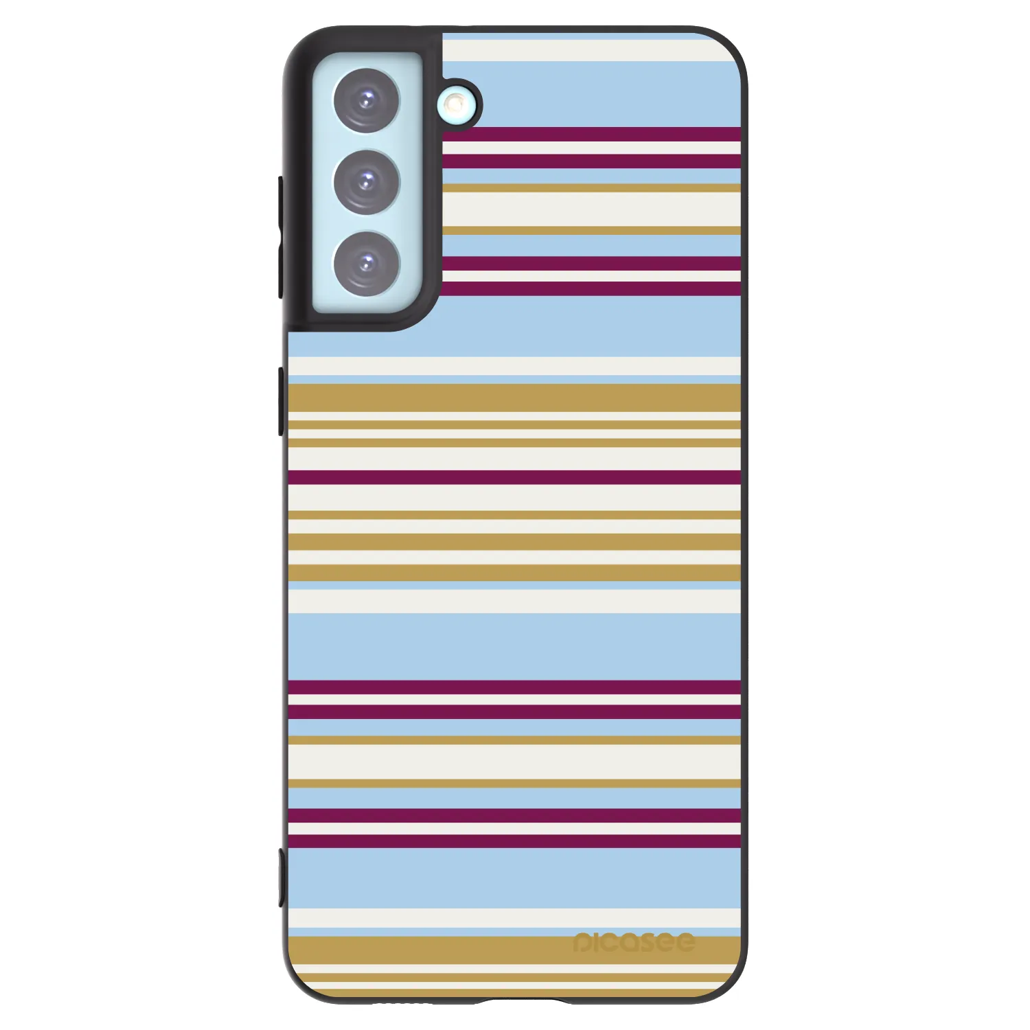 Picasee silikonowe czarne etui na Samsung Galaxy S21+ 5G G996F - Souvenir