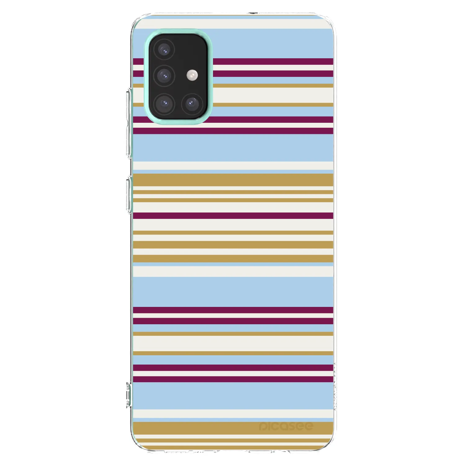Picasee silikonowe przeźroczyste etui na Samsung Galaxy M31s - Souvenir