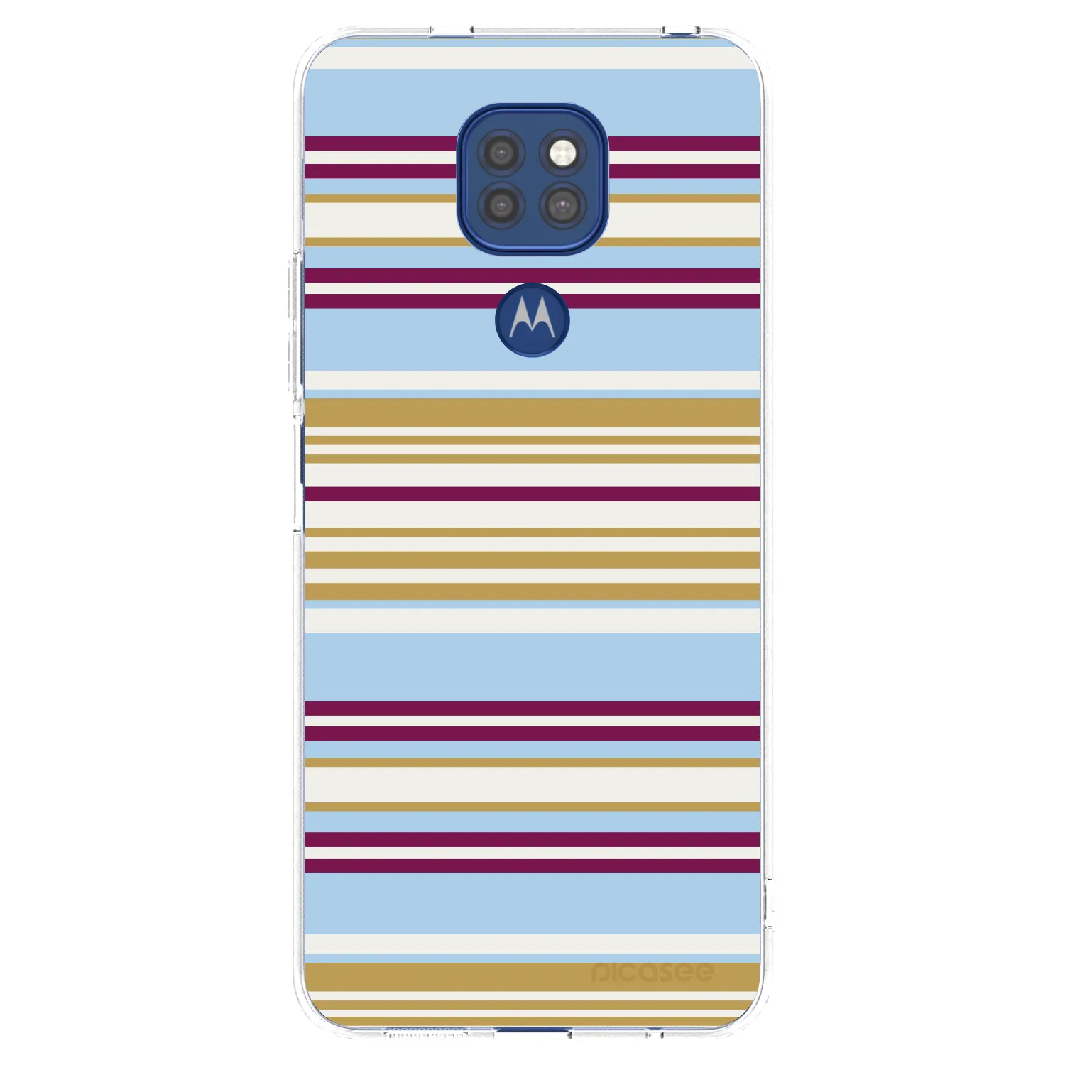 Picasee silikonowe przeźroczyste etui na Motorola Moto G9 Play - Souvenir