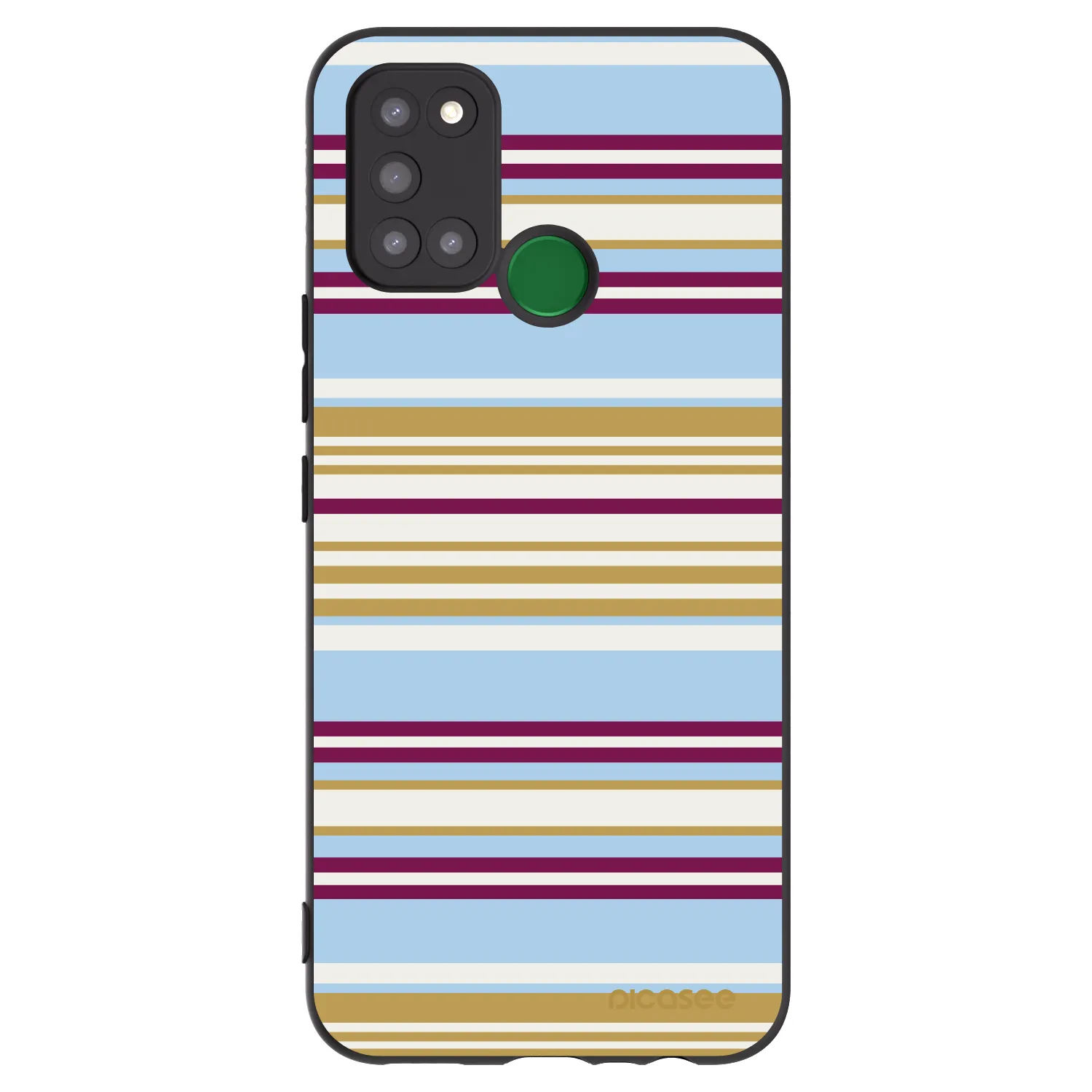 Picasee silikonowe czarne etui na Realme 7i - Souvenir