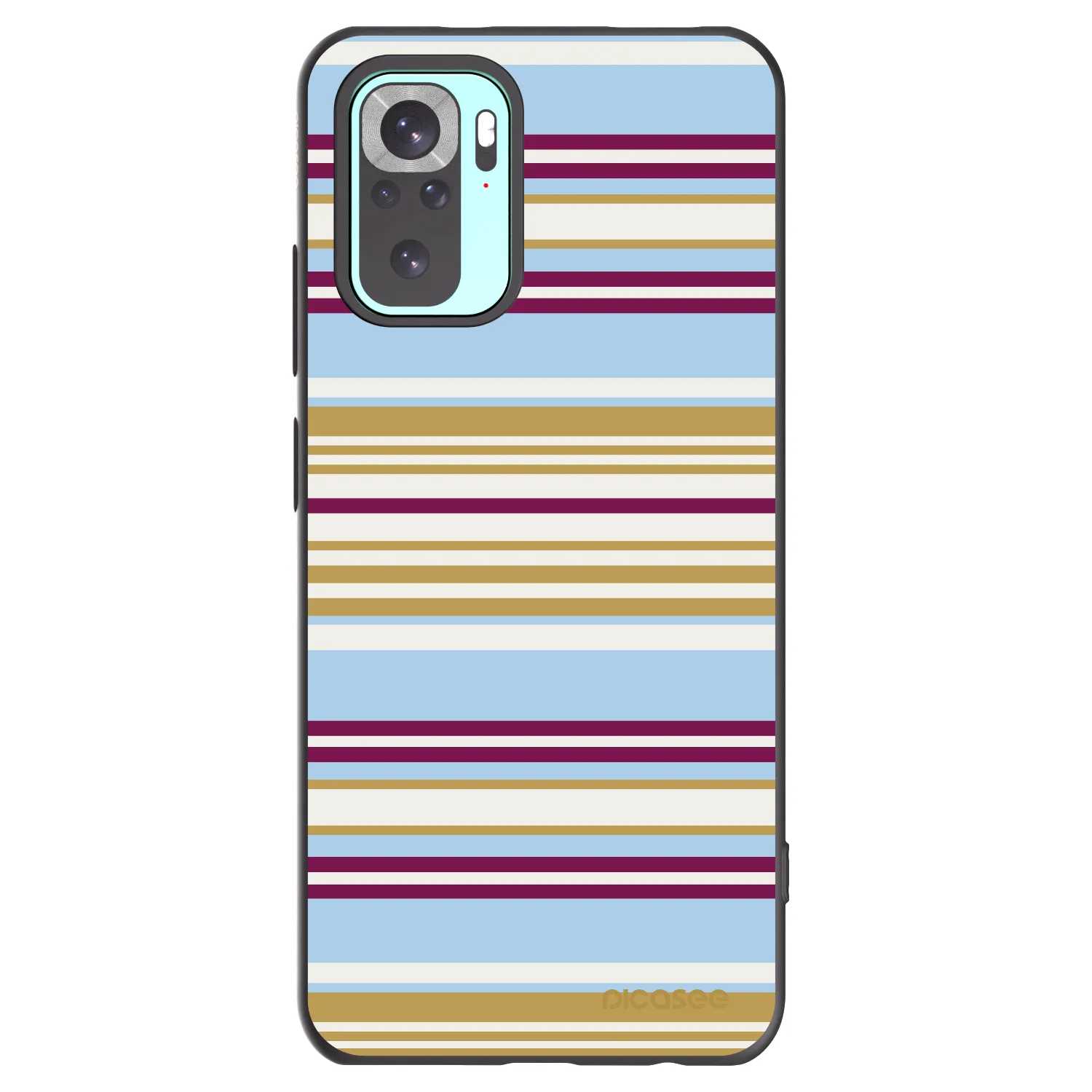 Picasee silikonowe czarne etui na Xiaomi Redmi Note 10 Pro - Souvenir