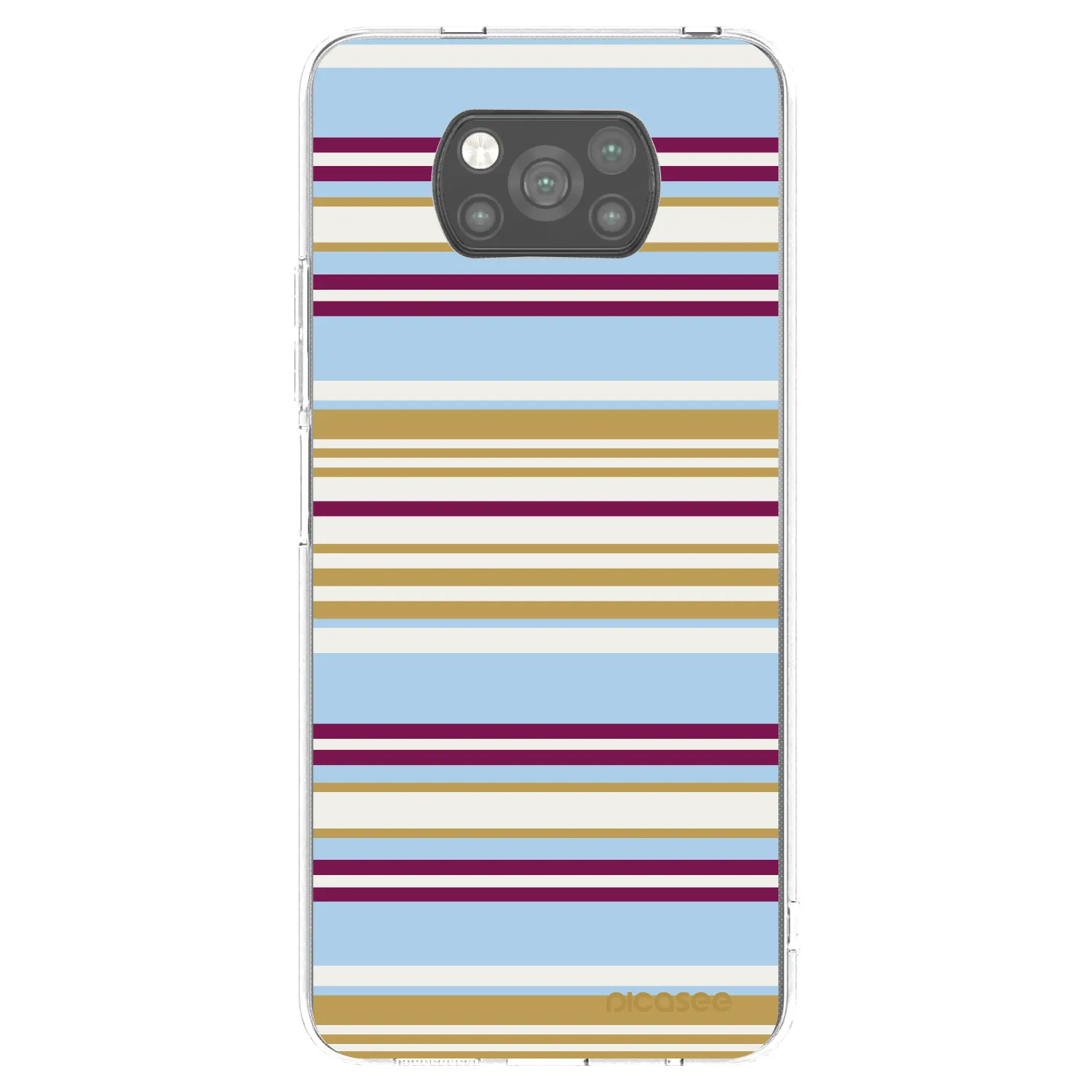 Picasee silikonowe czarne etui na Xiaomi Poco X3 Pro - Souvenir