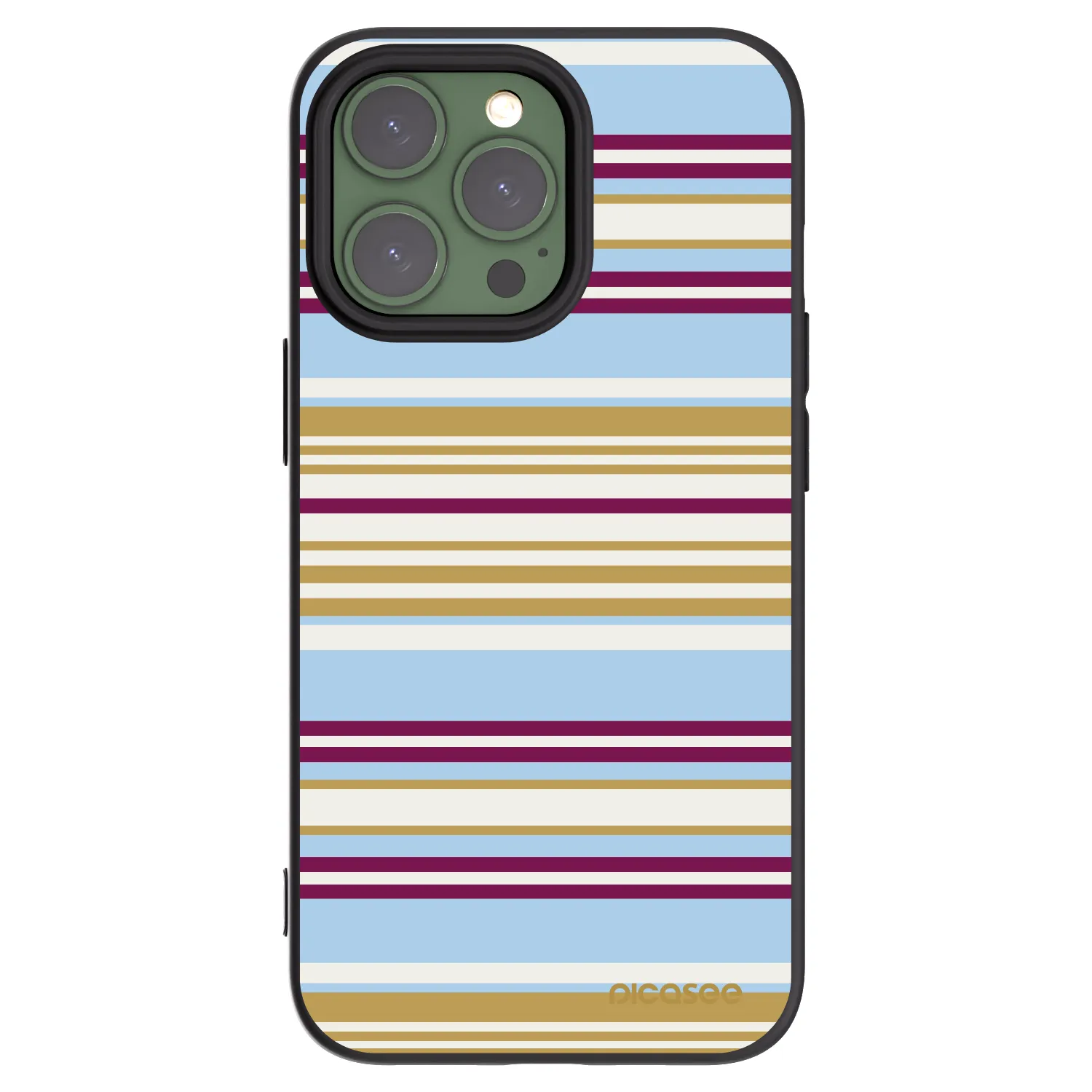 Picasee silikonowe czarne etui na Apple iPhone 13 Pro - Souvenir