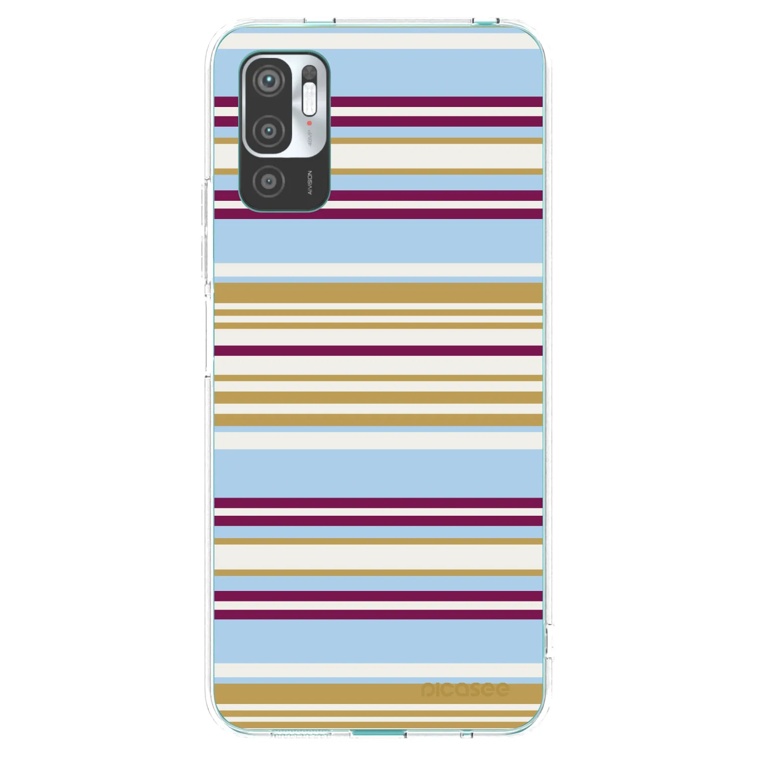 Picasee silikonowe przeźroczyste etui na Xiaomi Redmi Note 10 5G - Souvenir