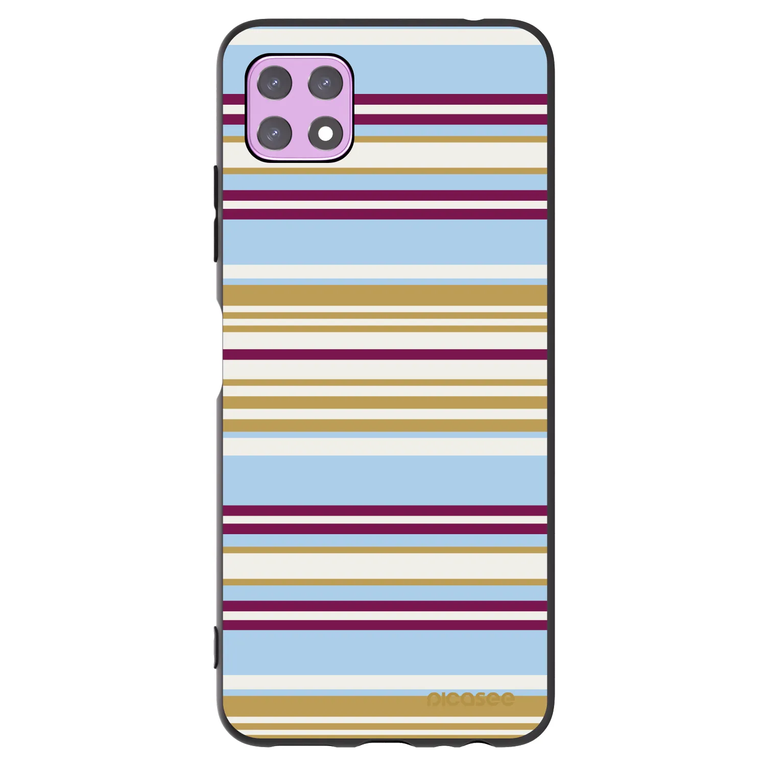 Picasee silikonowe czarne etui na Samsung Galaxy A22 A226B 5G - Souvenir
