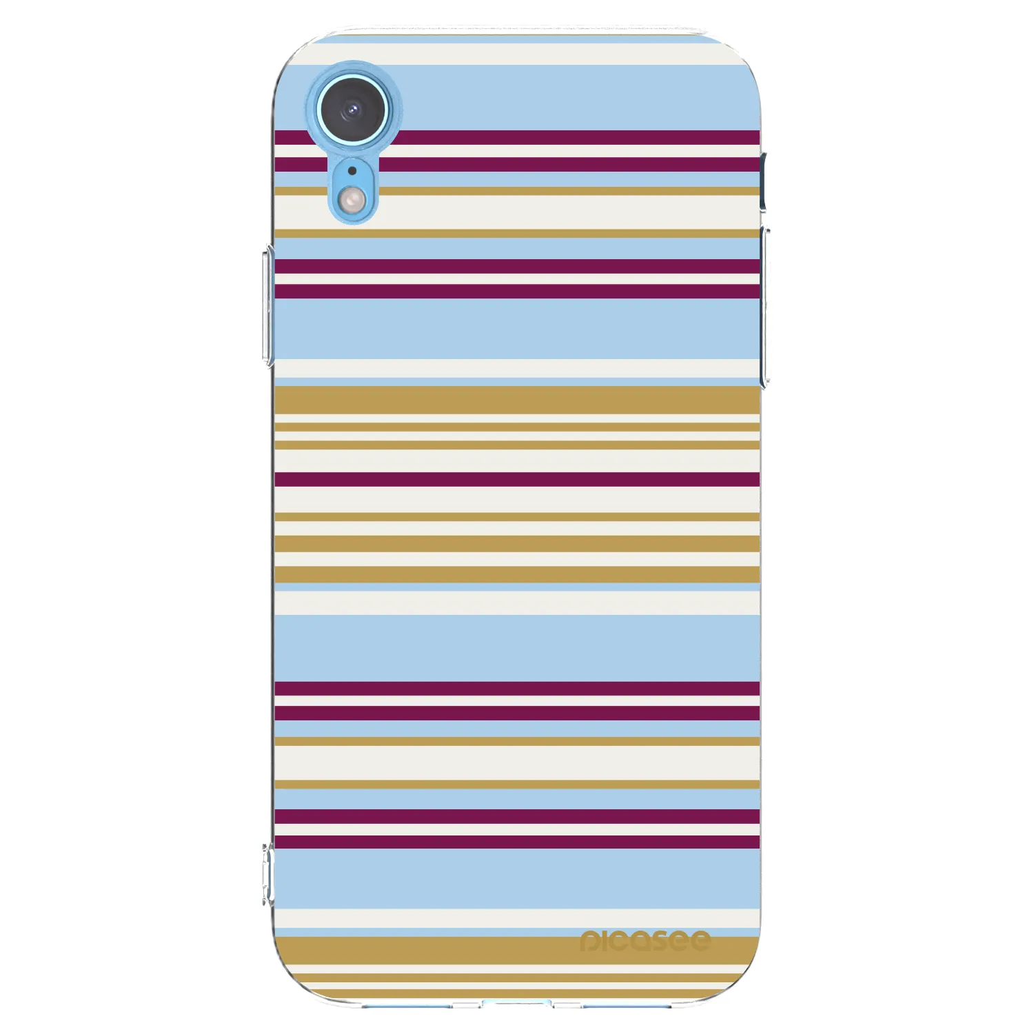 Picasee silikonowe przeźroczyste etui na Apple iPhone XR - Souvenir