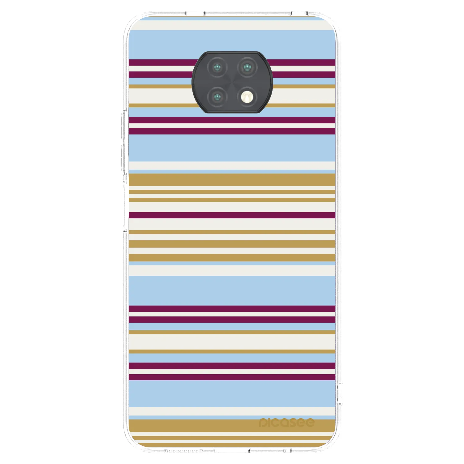 Picasee silikonowe przeźroczyste etui na Xiaomi Redmi Note 9T - Souvenir