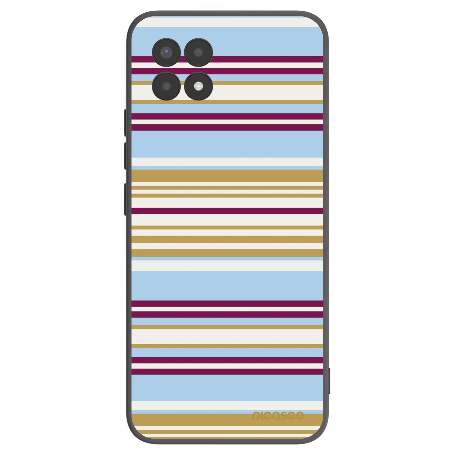 Picasee silikonowe czarne etui na Realme 8i - Souvenir