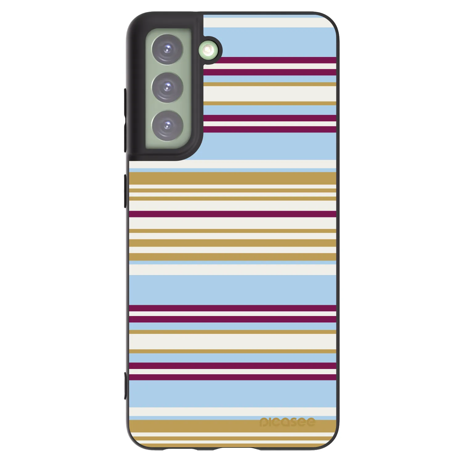 Picasee silikonowe czarne etui na Samsung Galaxy S21 FE 5G - Souvenir