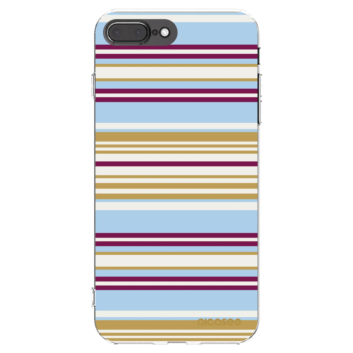 Picasee silikonowe przeźroczyste etui na Apple iPhone 7 Plus - Souvenir