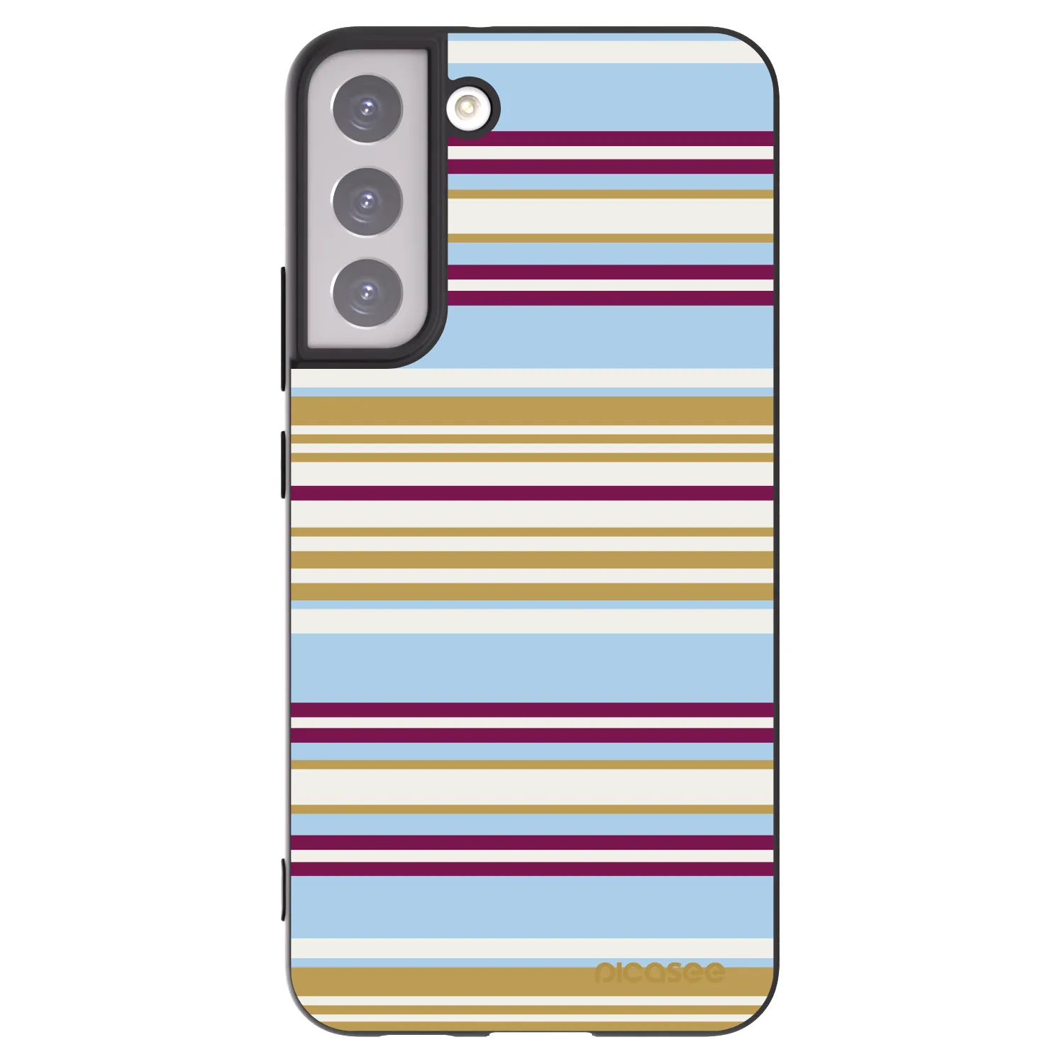 Picasee silikonowe czarne etui na Samsung Galaxy S22+ 5G - Souvenir