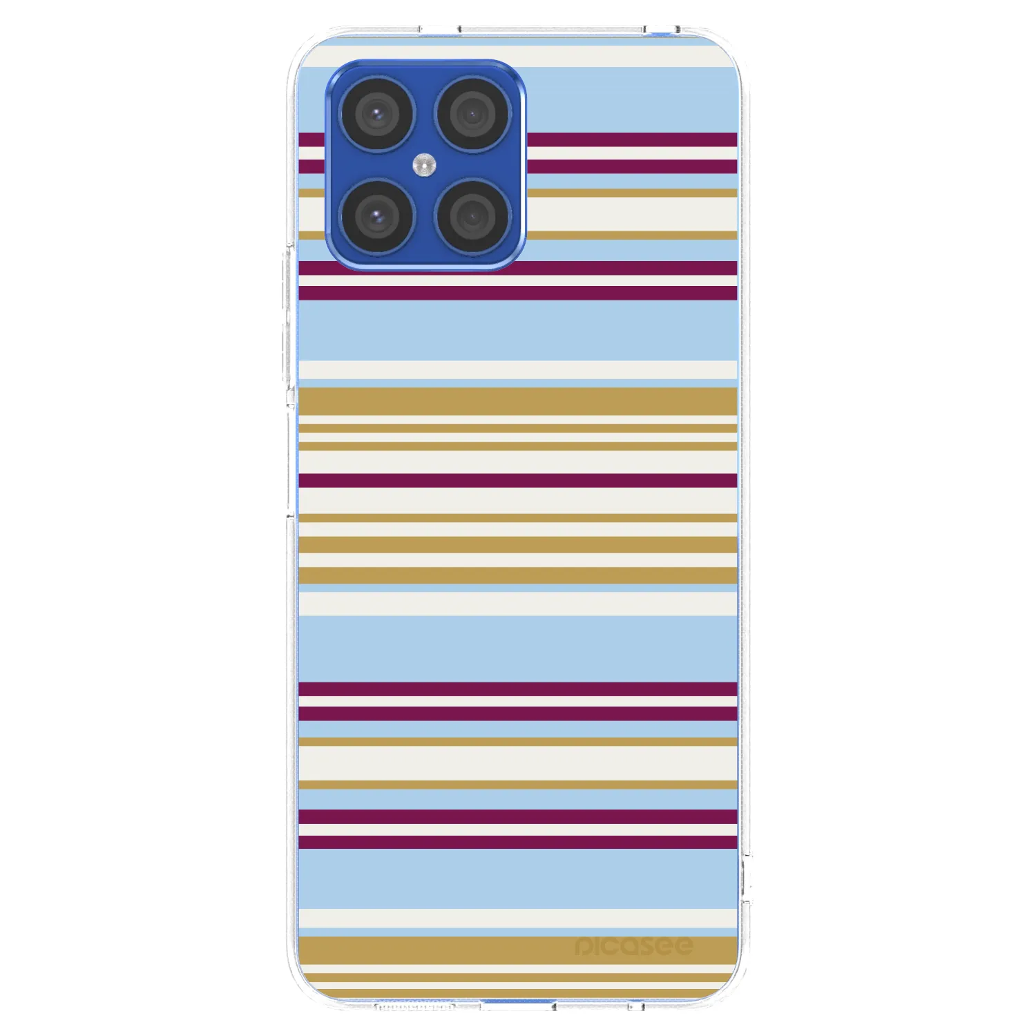 Picasee silikonowe przeźroczyste etui na Honor X8 4G - Souvenir