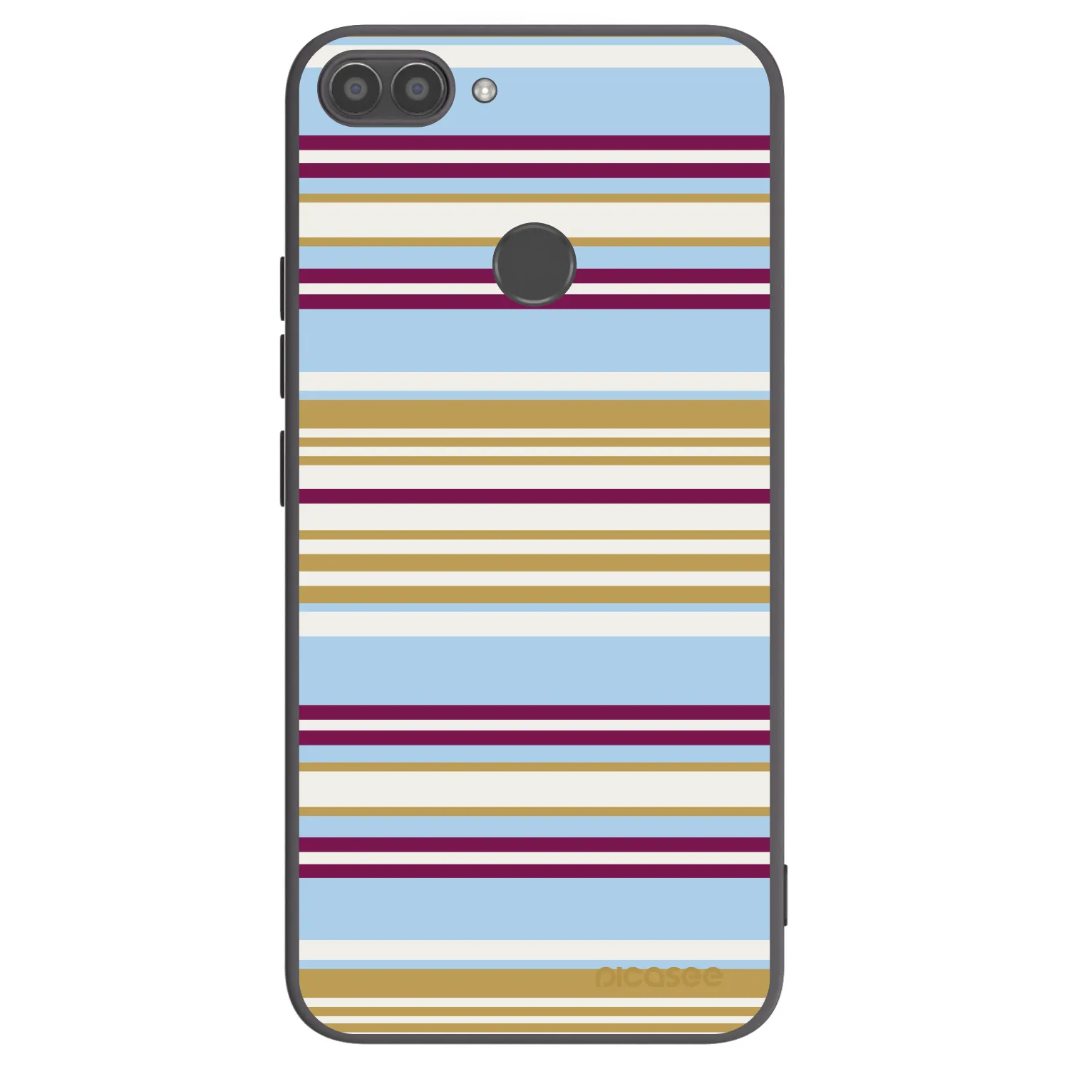 Picasee silikonowe czarne etui na Huawei P Smart - Souvenir