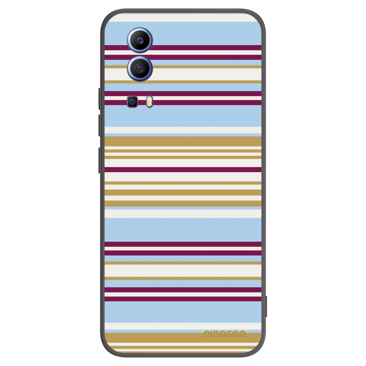 Picasee silikonowe czarne etui na Vivo Y52 5G - Souvenir
