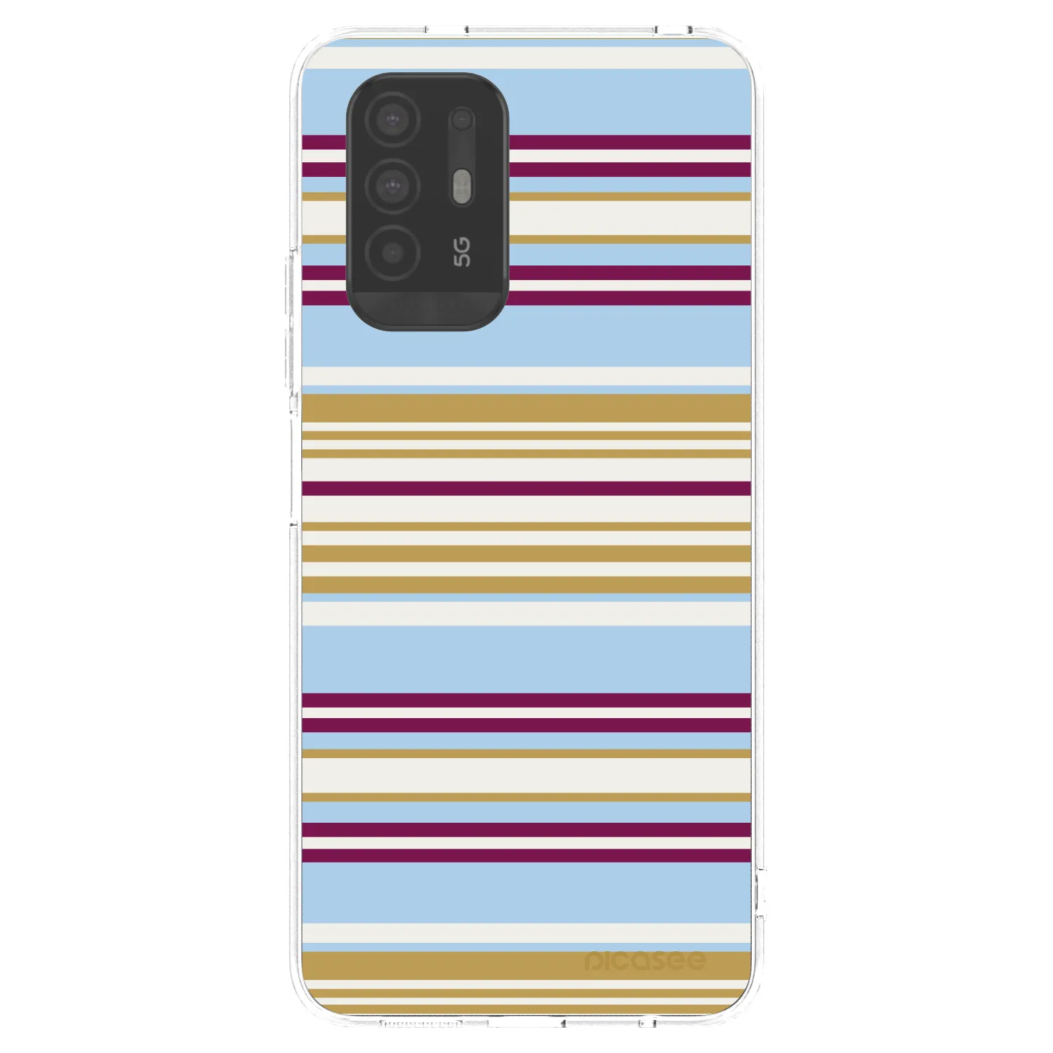Picasee silikonowe przeźroczyste etui na OPPO A94 5G - Souvenir