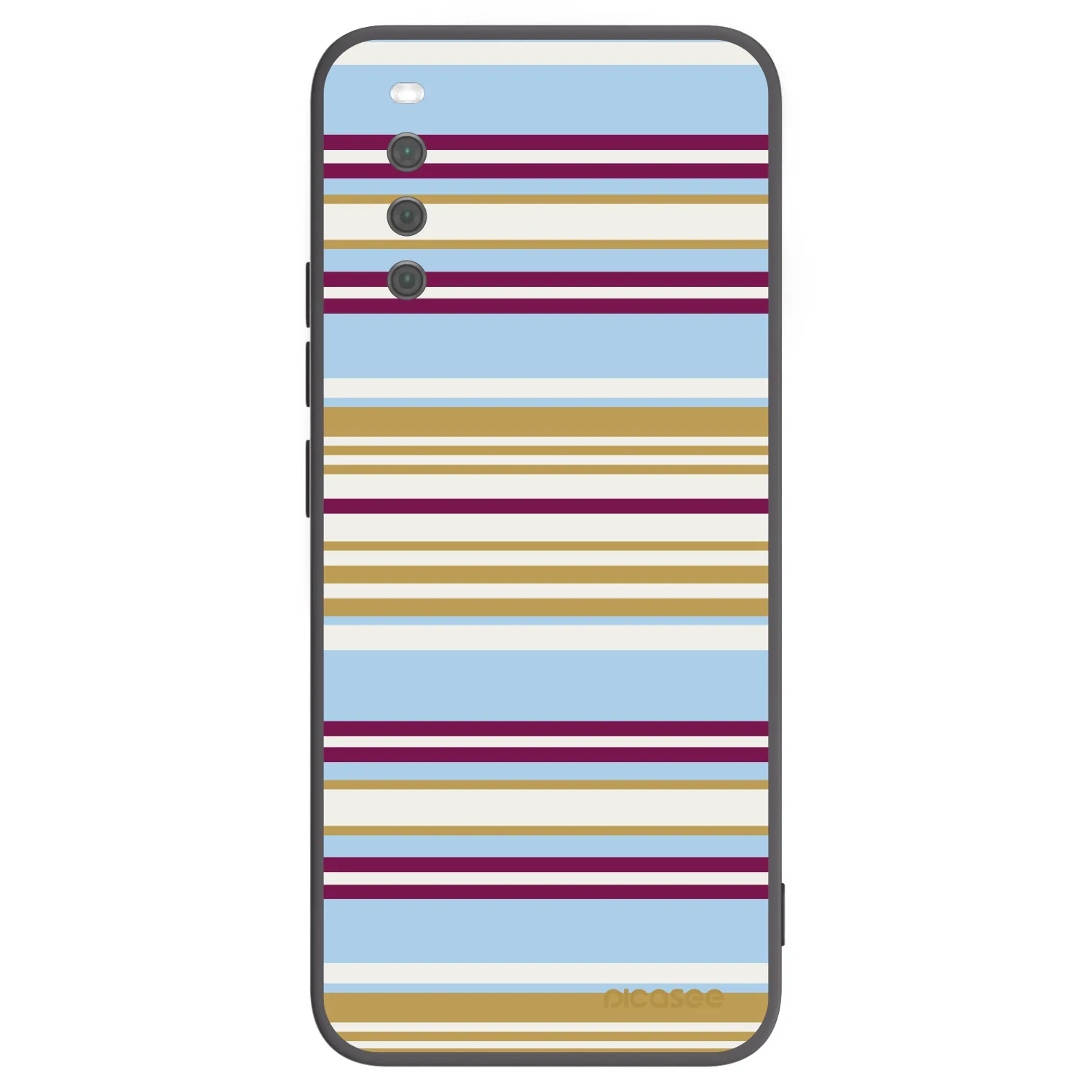 Picasee silikonowe czarne etui na Sony Xperia 10 III - Souvenir