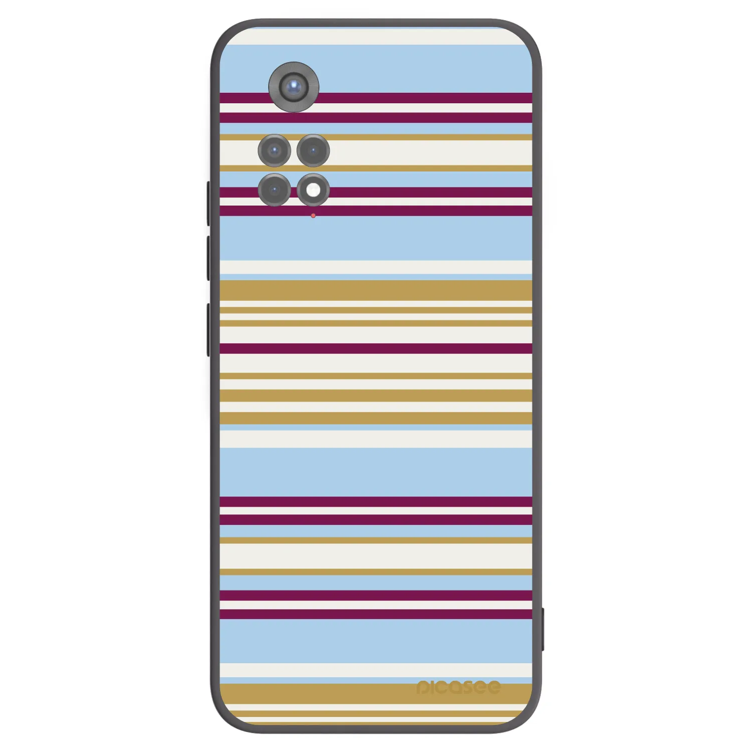 Picasee silikonowe czarne etui na Xiaomi Redmi Note 11S 5G - Souvenir