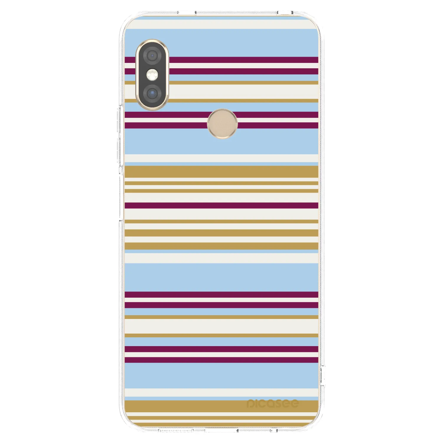 Picasee silikonowe przeźroczyste etui na Xiaomi Redmi Note 5 Global - Souvenir