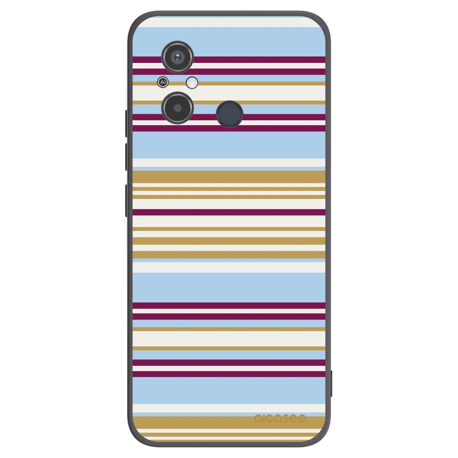 Picasee silikonowe czarne etui na Xiaomi Redmi 12C - Souvenir