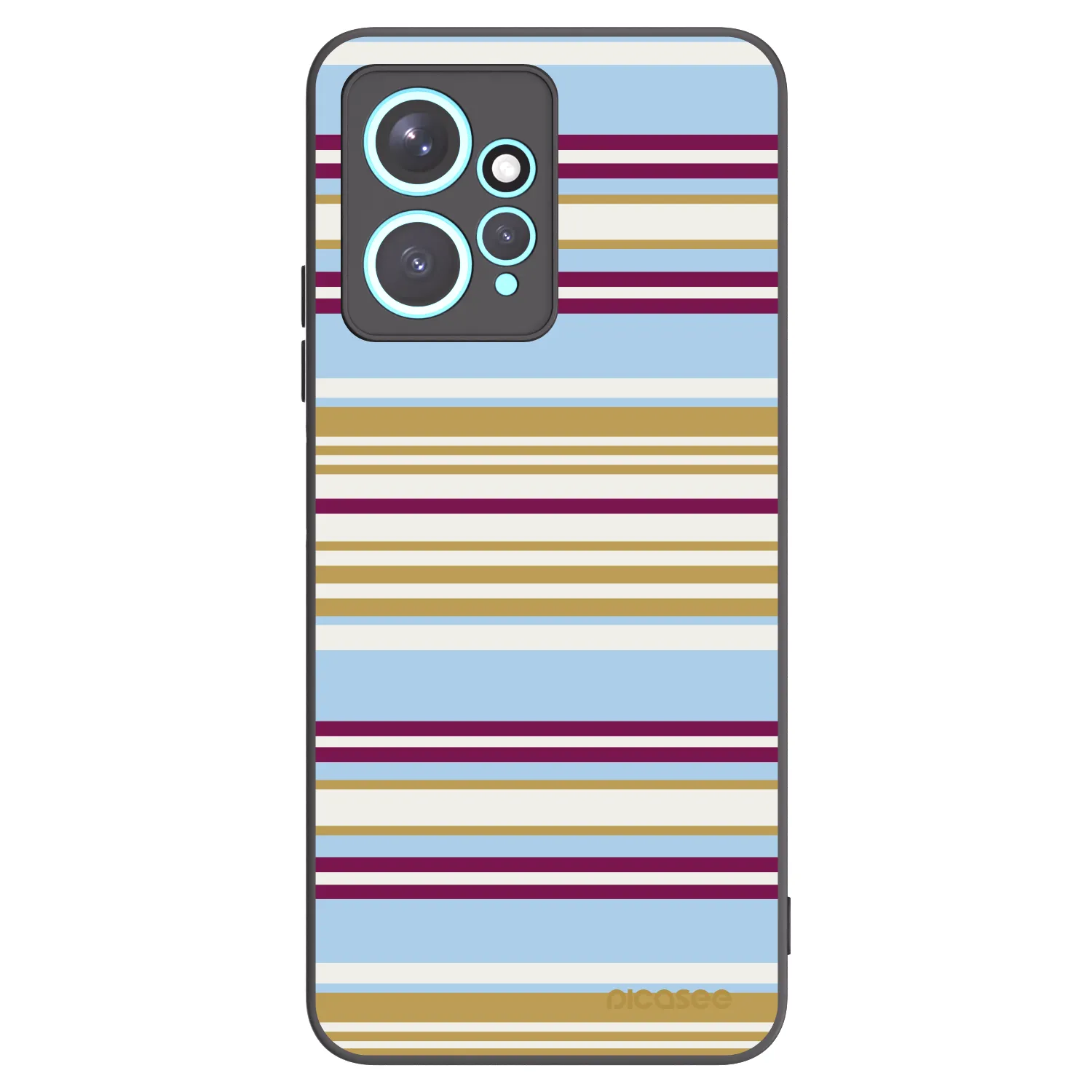 Picasee silikonowe czarne etui na Xiaomi Redmi Note 12 4G - Souvenir