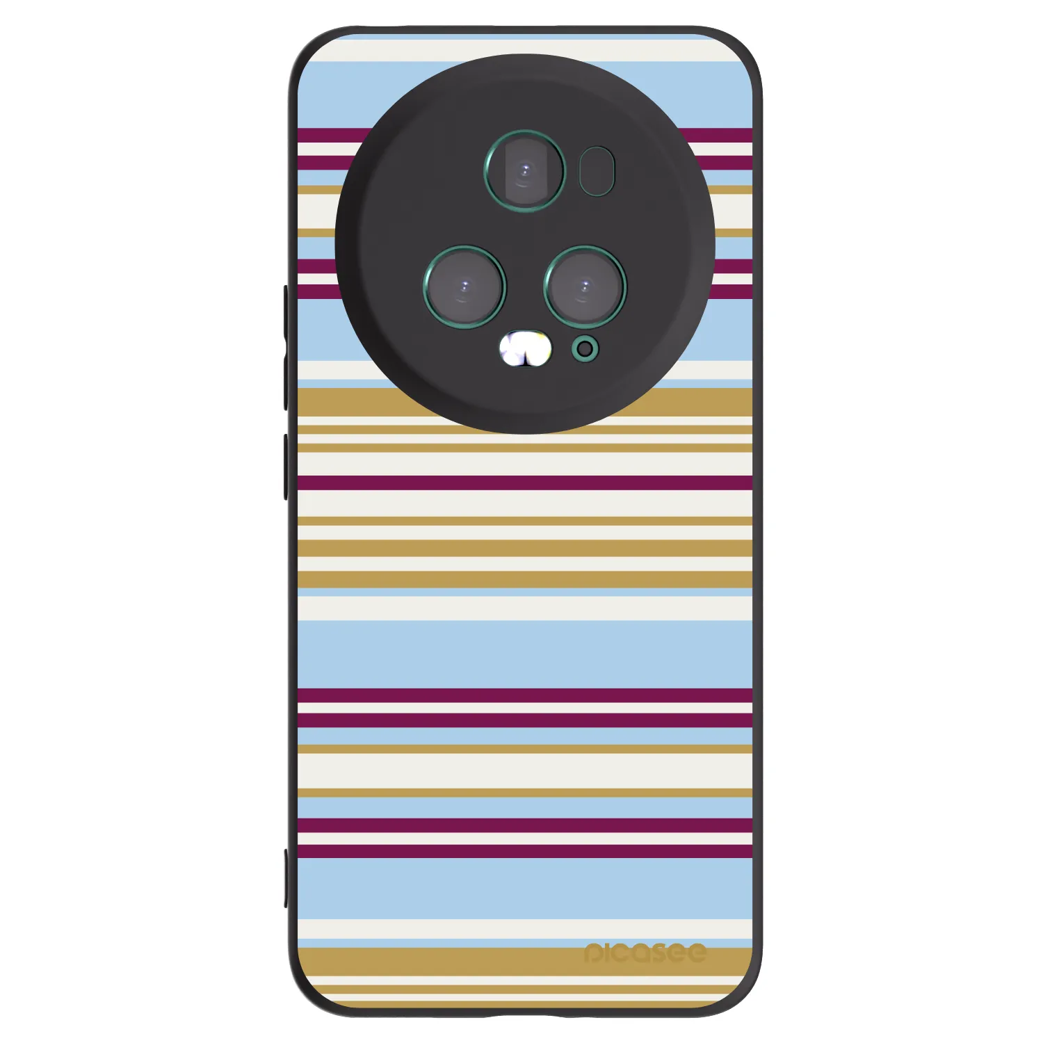 Picasee silikonowe czarne etui na Honor Magic5 Pro - Souvenir