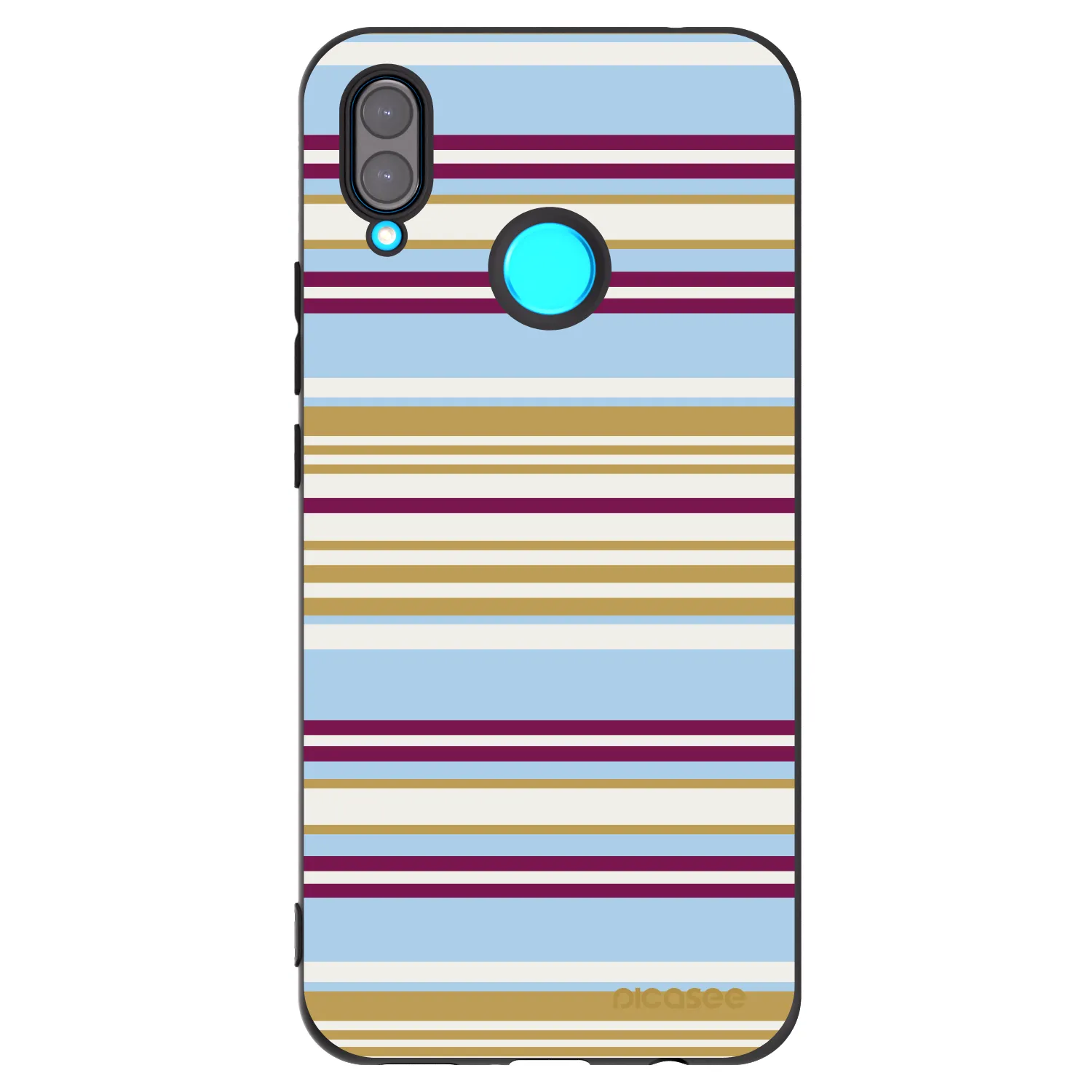Picasee silikonowe czarne etui na Huawei Nova 3i - Souvenir
