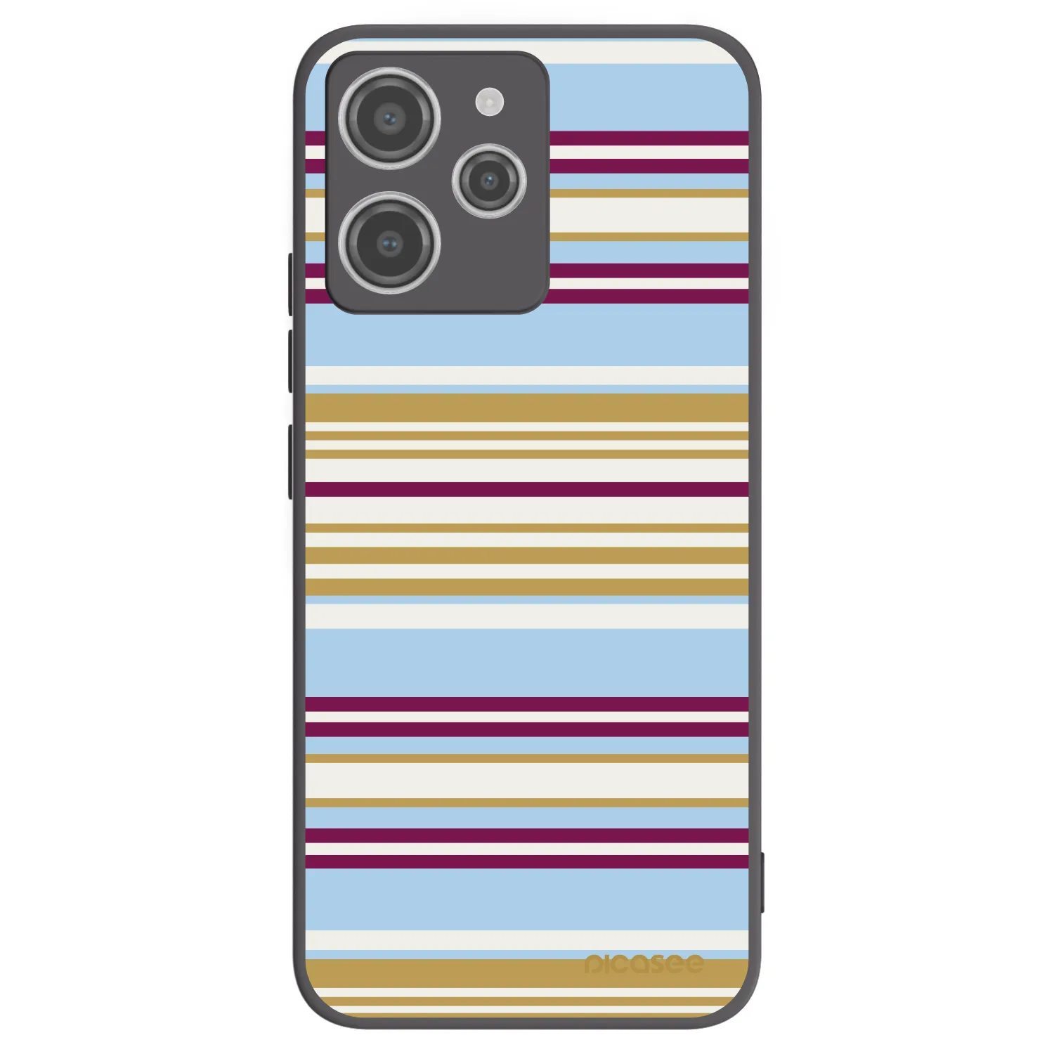 Picasee silikonowe czarne etui na Xiaomi Redmi 12 4G - Souvenir