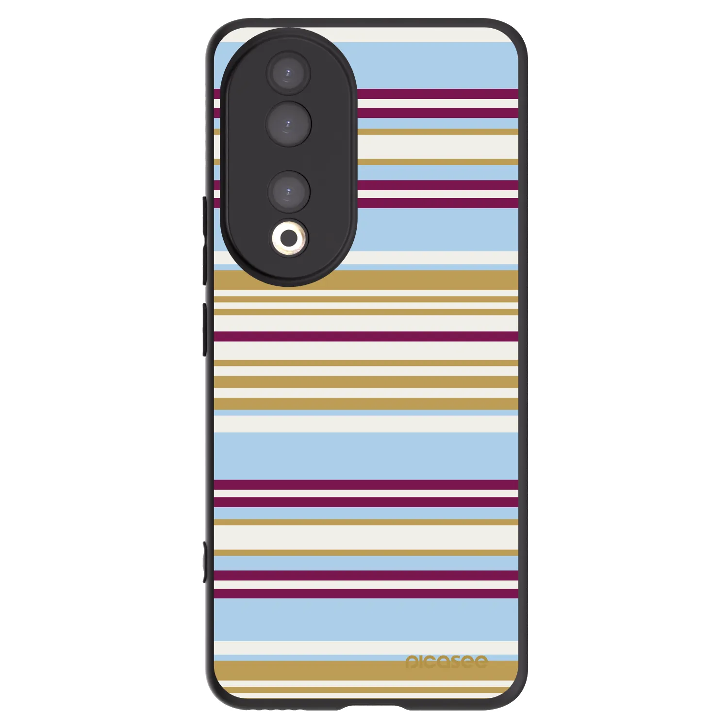 Picasee silikonowe czarne etui na Honor 90 5G - Souvenir