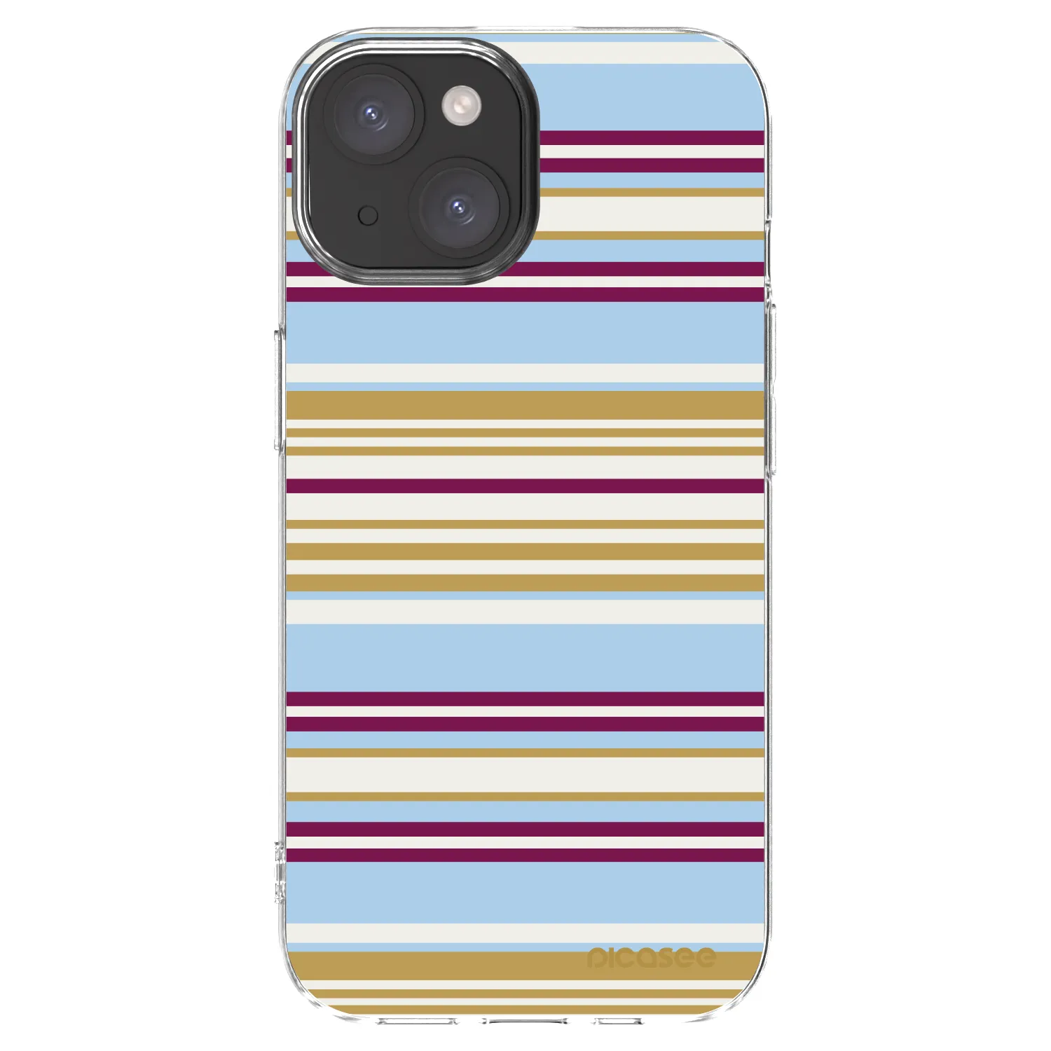 Picasee silikonowe przeźroczyste etui na Apple iPhone 15 - Souvenir