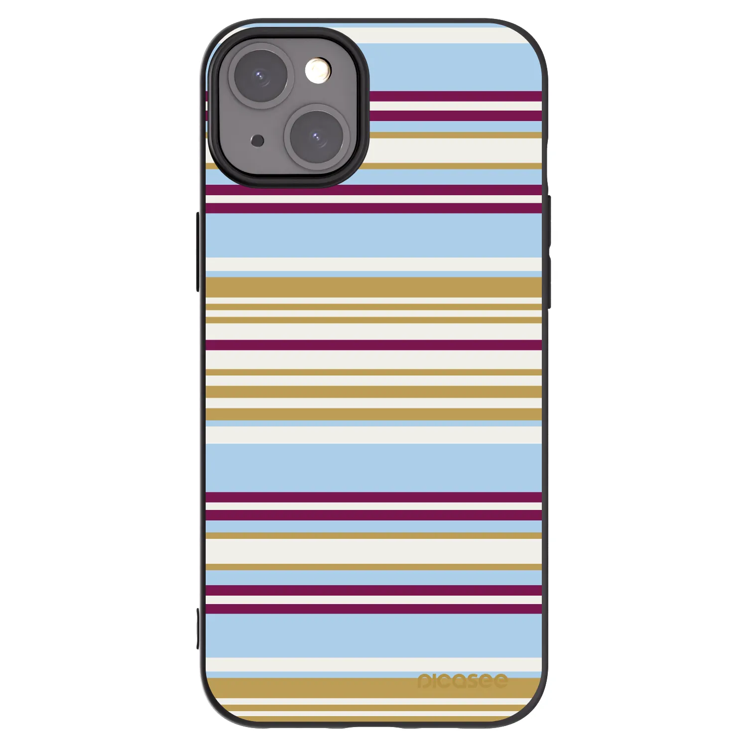 Picasee silikonowe czarne etui na Apple iPhone 15 Plus - Souvenir