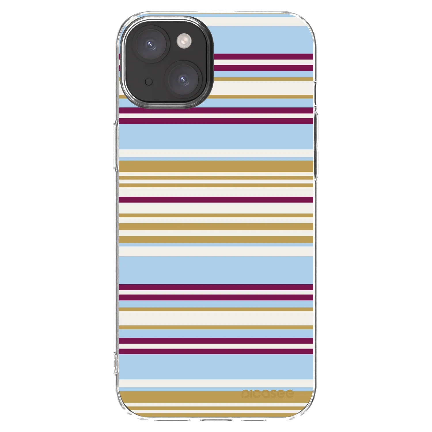 Picasee silikonowe przeźroczyste etui na Apple iPhone 15 Plus - Souvenir