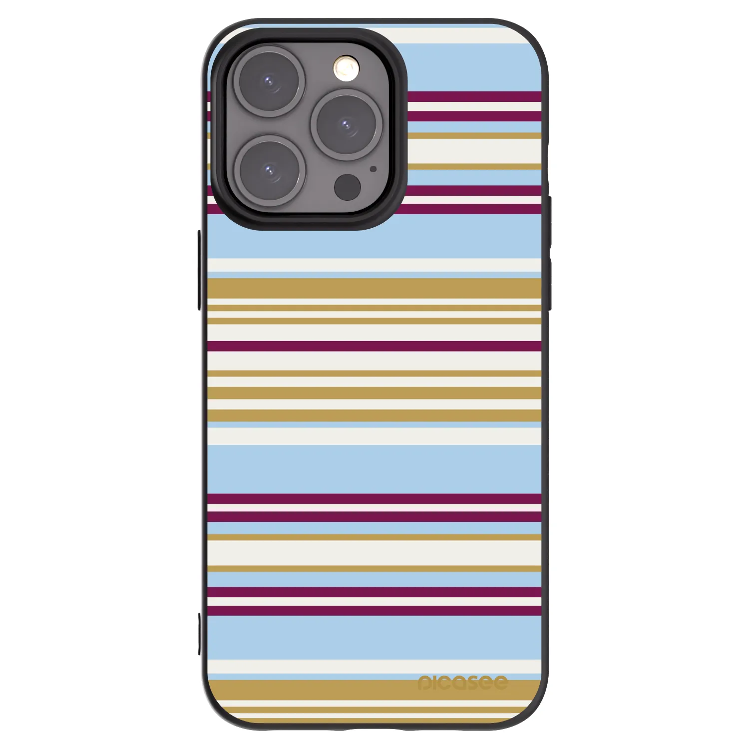 Picasee silikonowe czarne etui na Apple iPhone 15 Pro Max - Souvenir