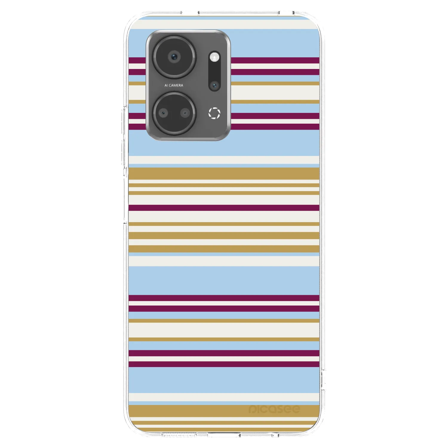 Picasee silikonowe przeźroczyste etui na Honor X7a - Souvenir