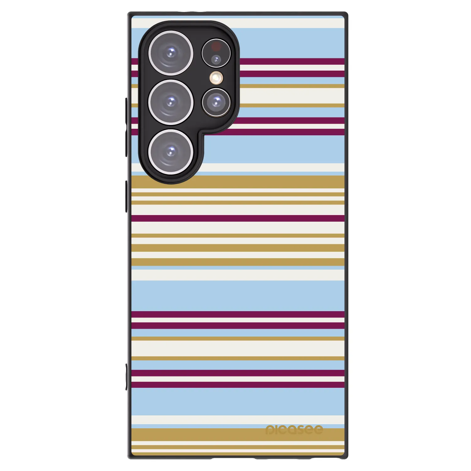 Picasee silikonowe czarne etui na Samsung Galaxy S24 Ultra S928B 5G - Souvenir