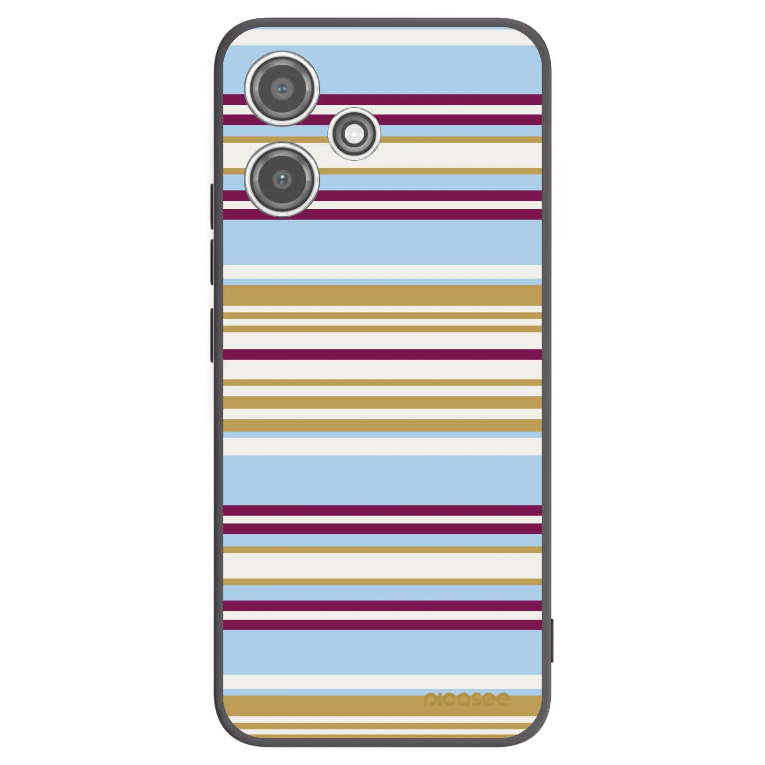 Picasee silikonowe czarne etui na Xiaomi Redmi 12 5G - Souvenir