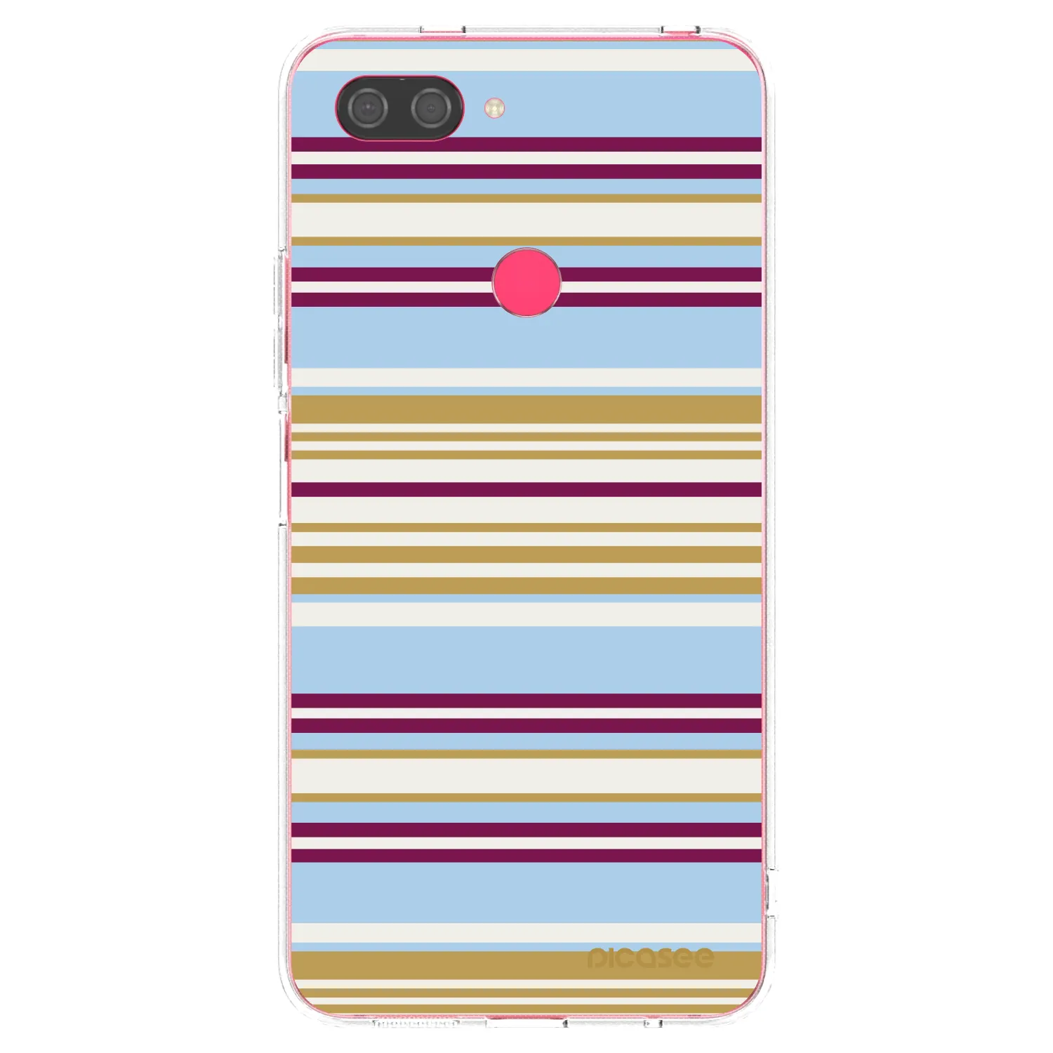 Picasee silikonowe przeźroczyste etui na Xiaomi Mi 8 Lite - Souvenir