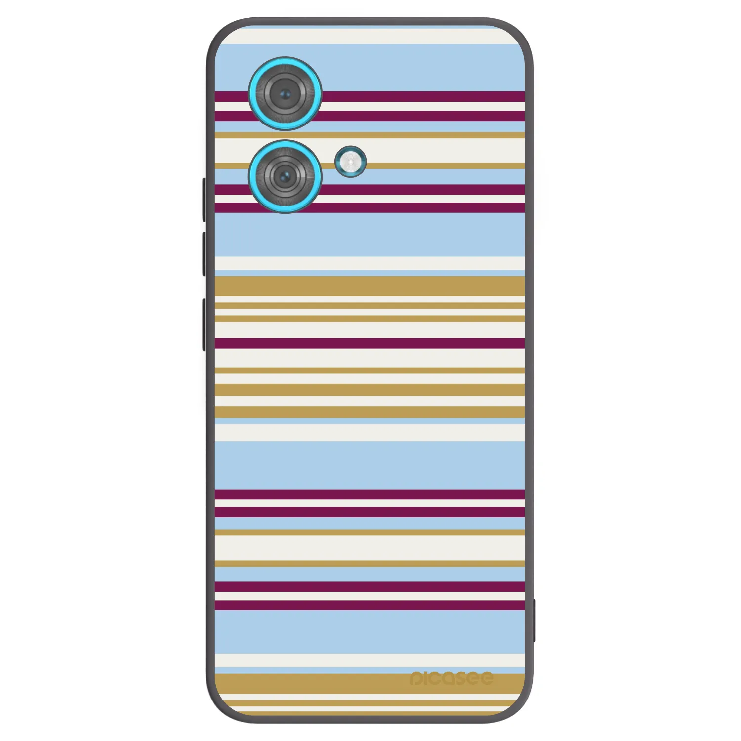 Picasee silikonowe czarne etui na Motorola Edge 40 Neo - Souvenir