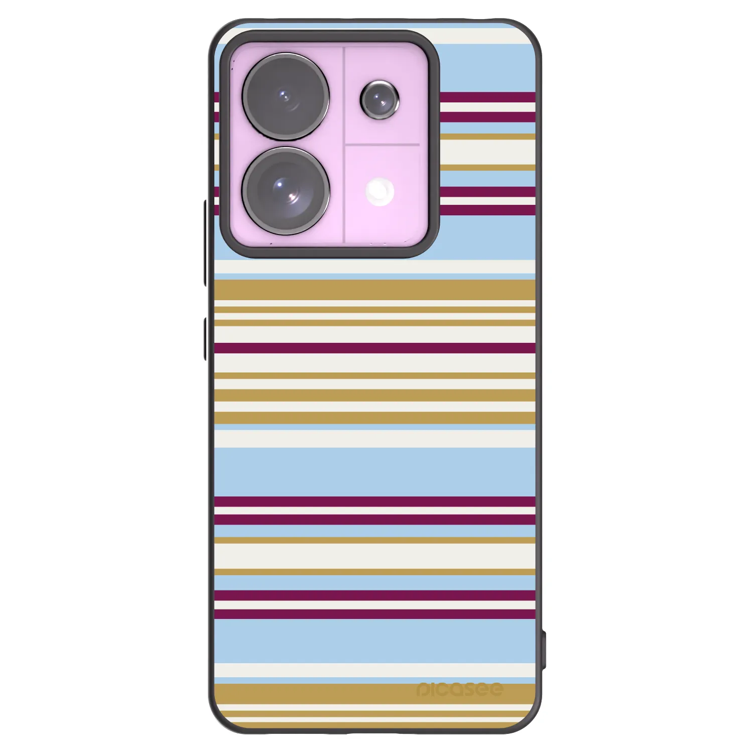 Picasee silikonowe czarne etui na Xiaomi Redmi Note 13 Pro 5G - Souvenir