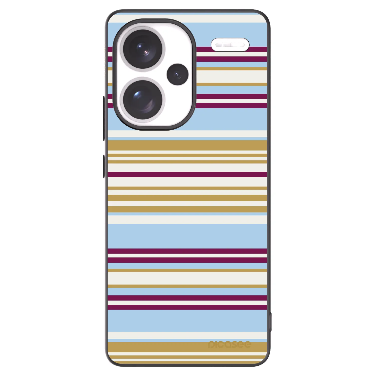 Picasee silikonowe czarne etui na Xiaomi Redmi Note 13 Pro+ 5G - Souvenir