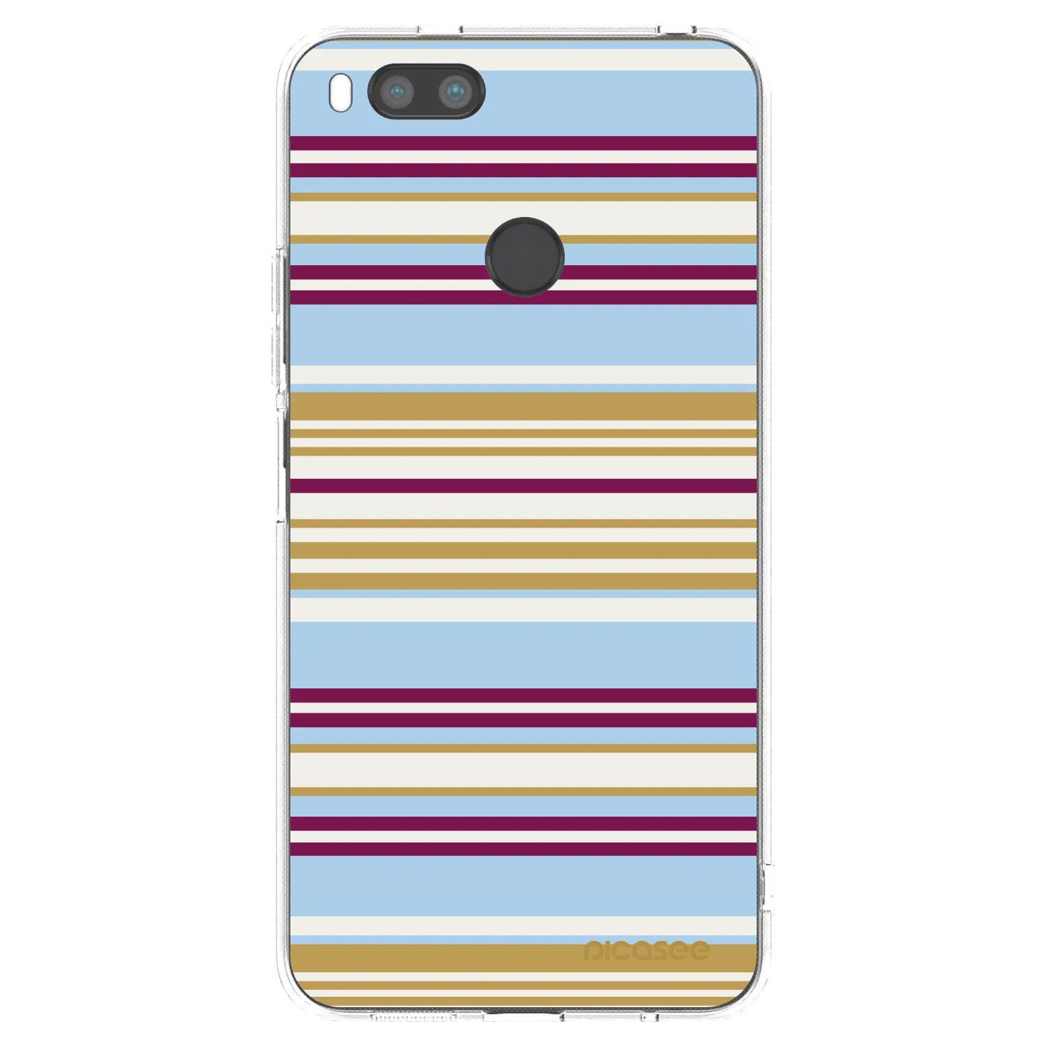 Picasee silikonowe przeźroczyste etui na Xiaomi Mi A1 Global - Souvenir