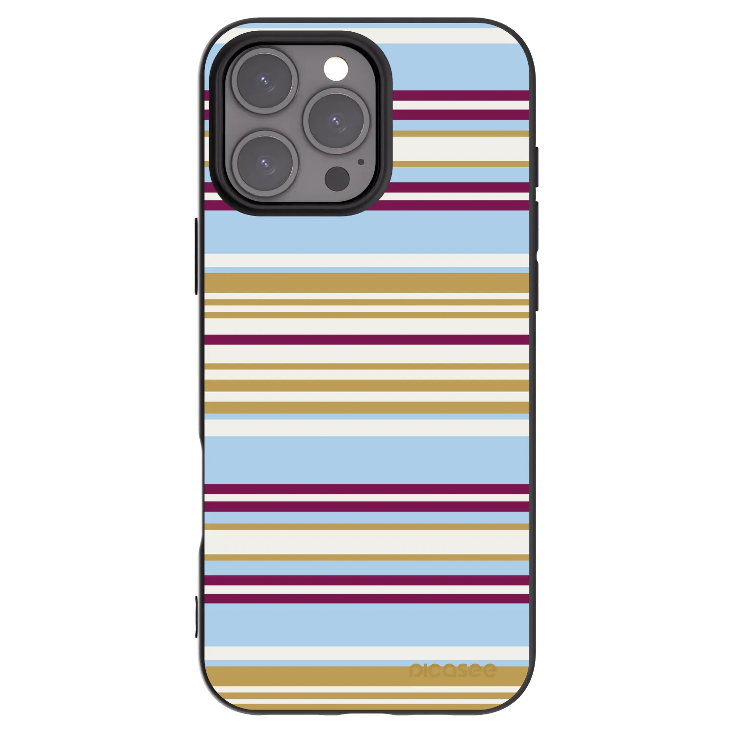 Picasee silikonowe czarne etui na Apple iPhone 16 Pro Max - Souvenir