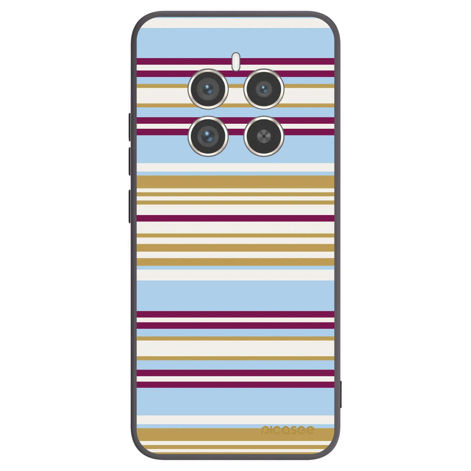 Picasee silikonowe czarne etui na Realme 12 Pro 5G - Souvenir