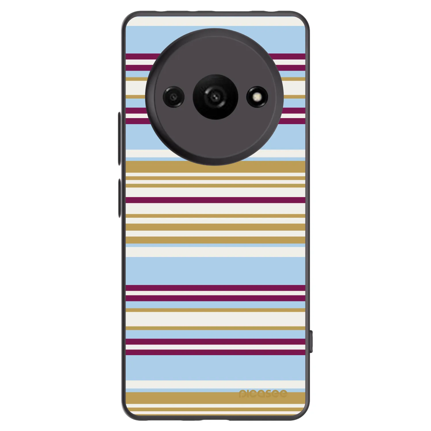 Picasee silikonowe czarne etui na Xiaomi Redmi A3 - Souvenir