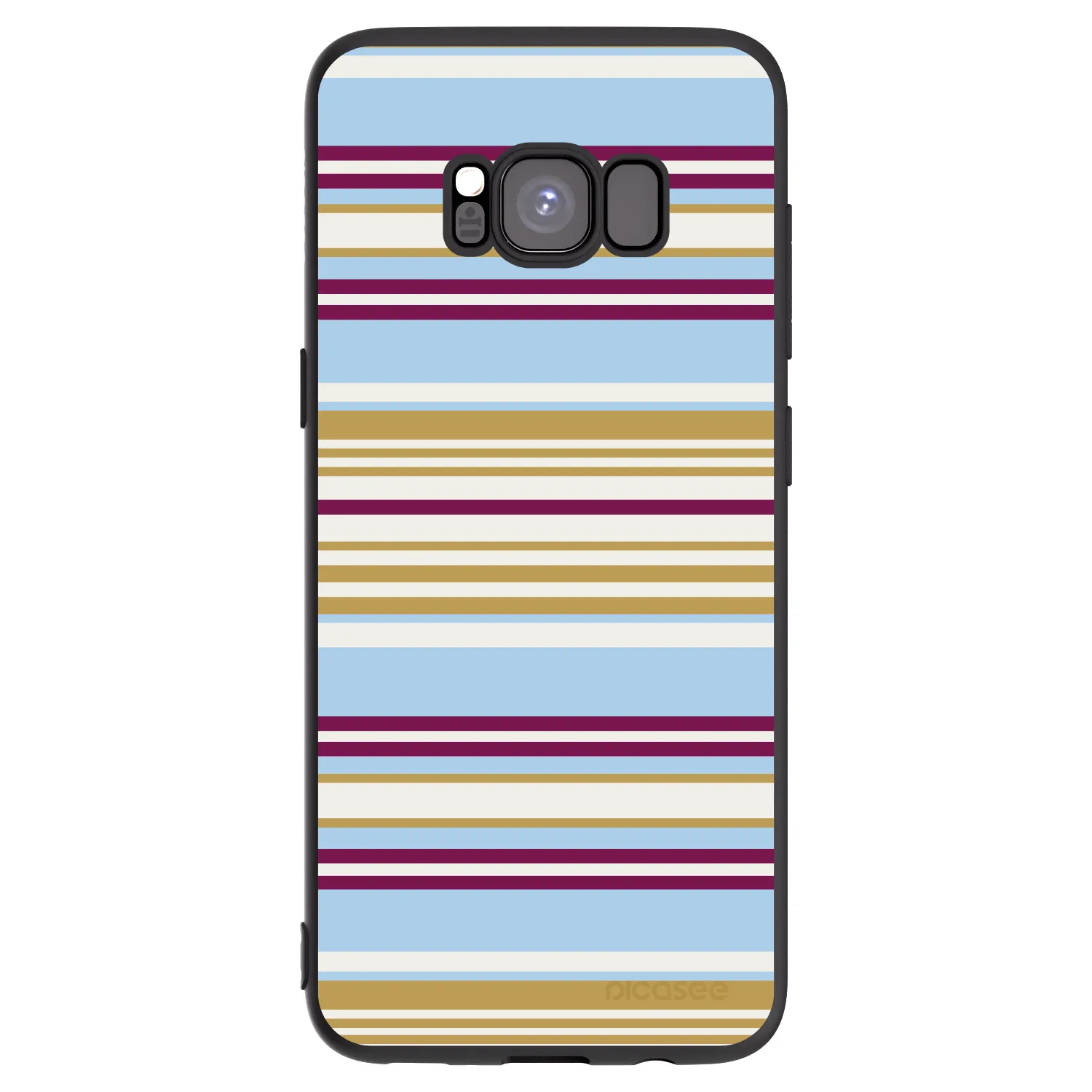 Picasee silikonowe czarne etui na Samsung Galaxy S8 G950F - Souvenir