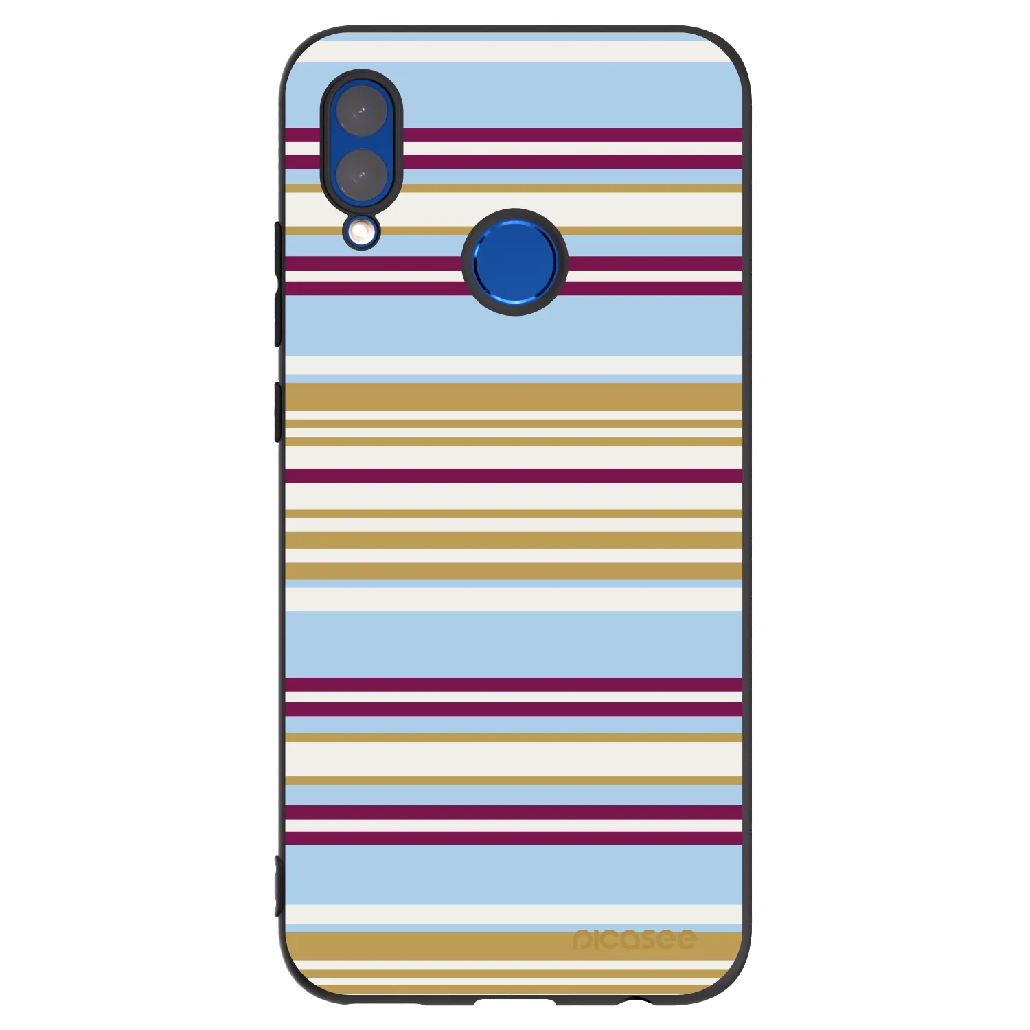 Picasee silikonowe czarne etui na Honor 10 Lite - Souvenir