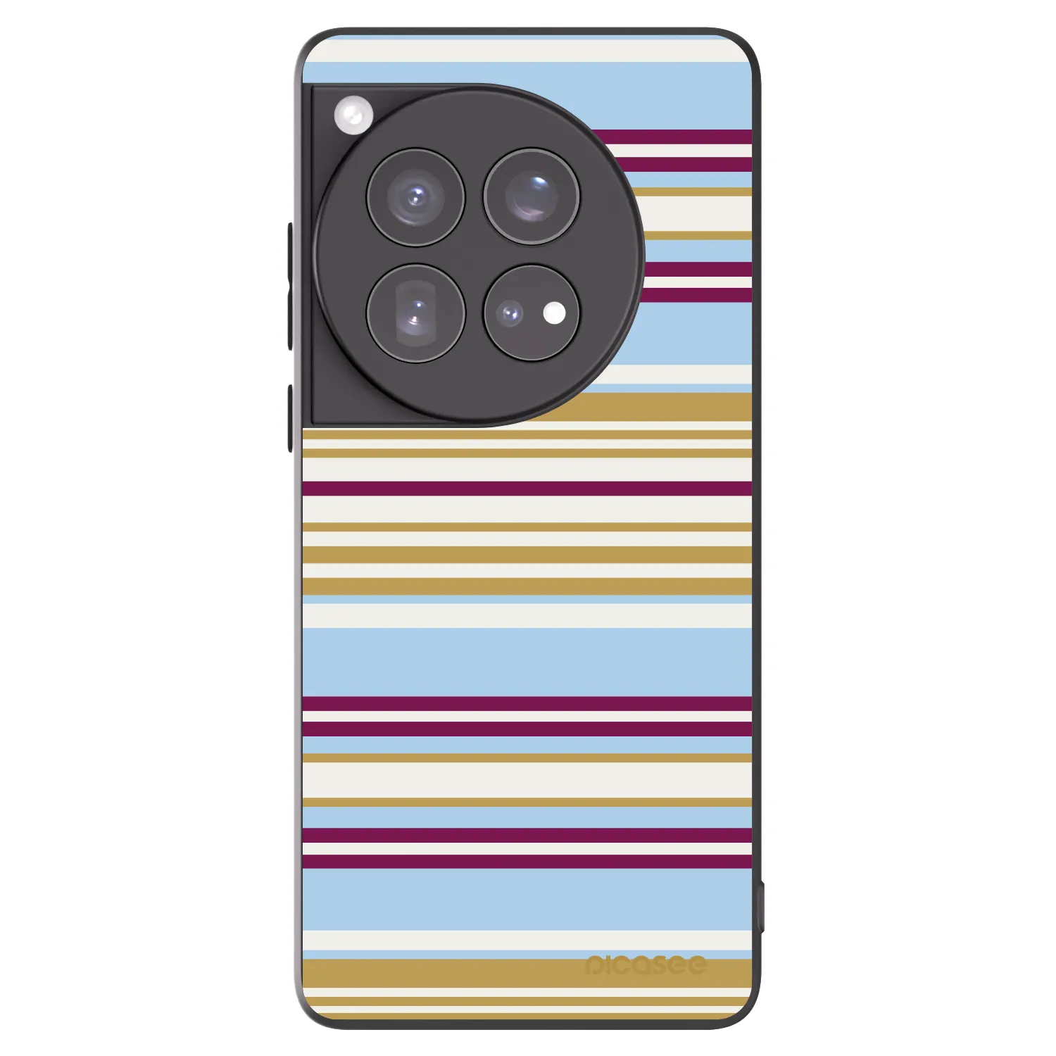 Picasee silikonowe czarne etui na OnePlus 12 5G - Souvenir